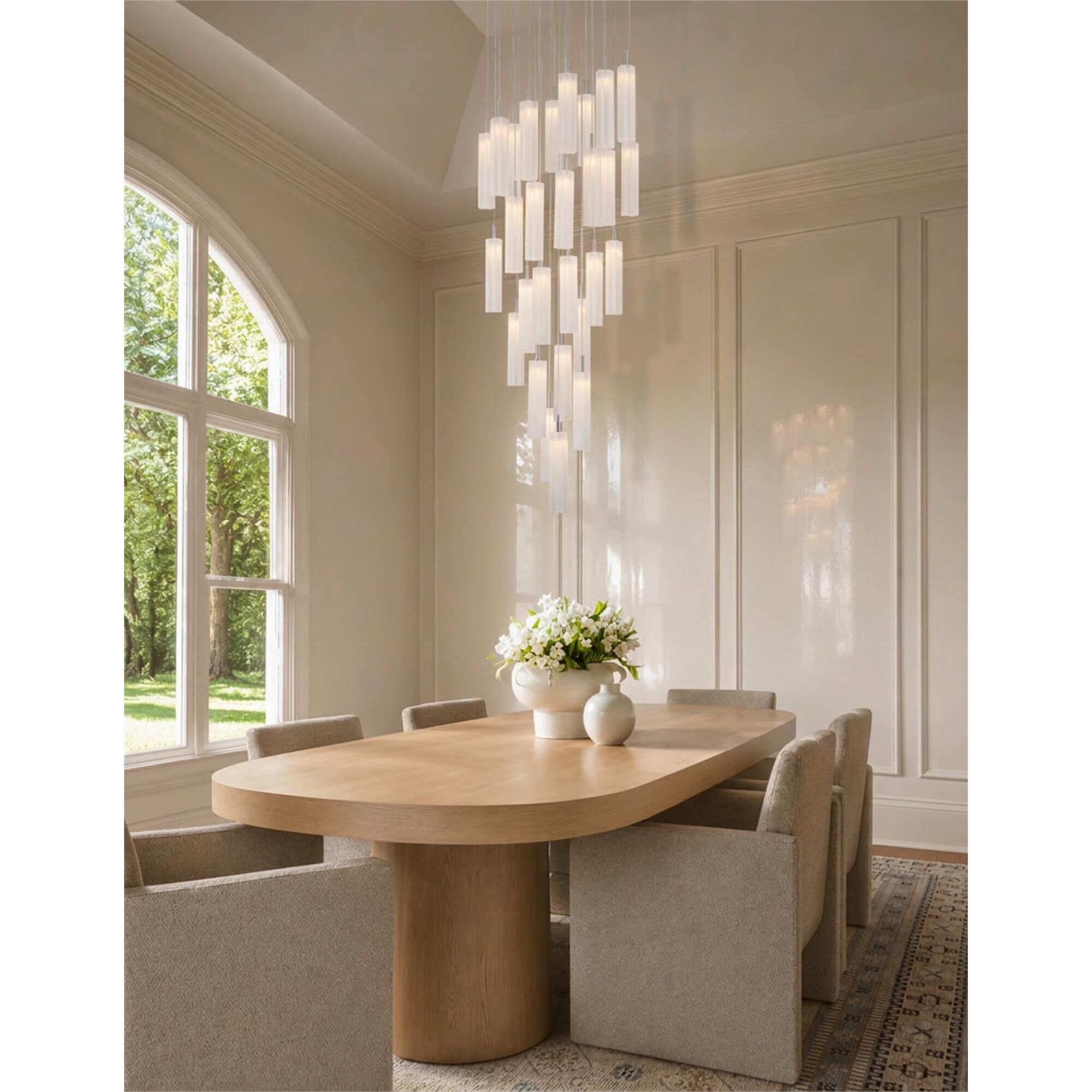 Addis 26 Inch Multi Light Pendant,
