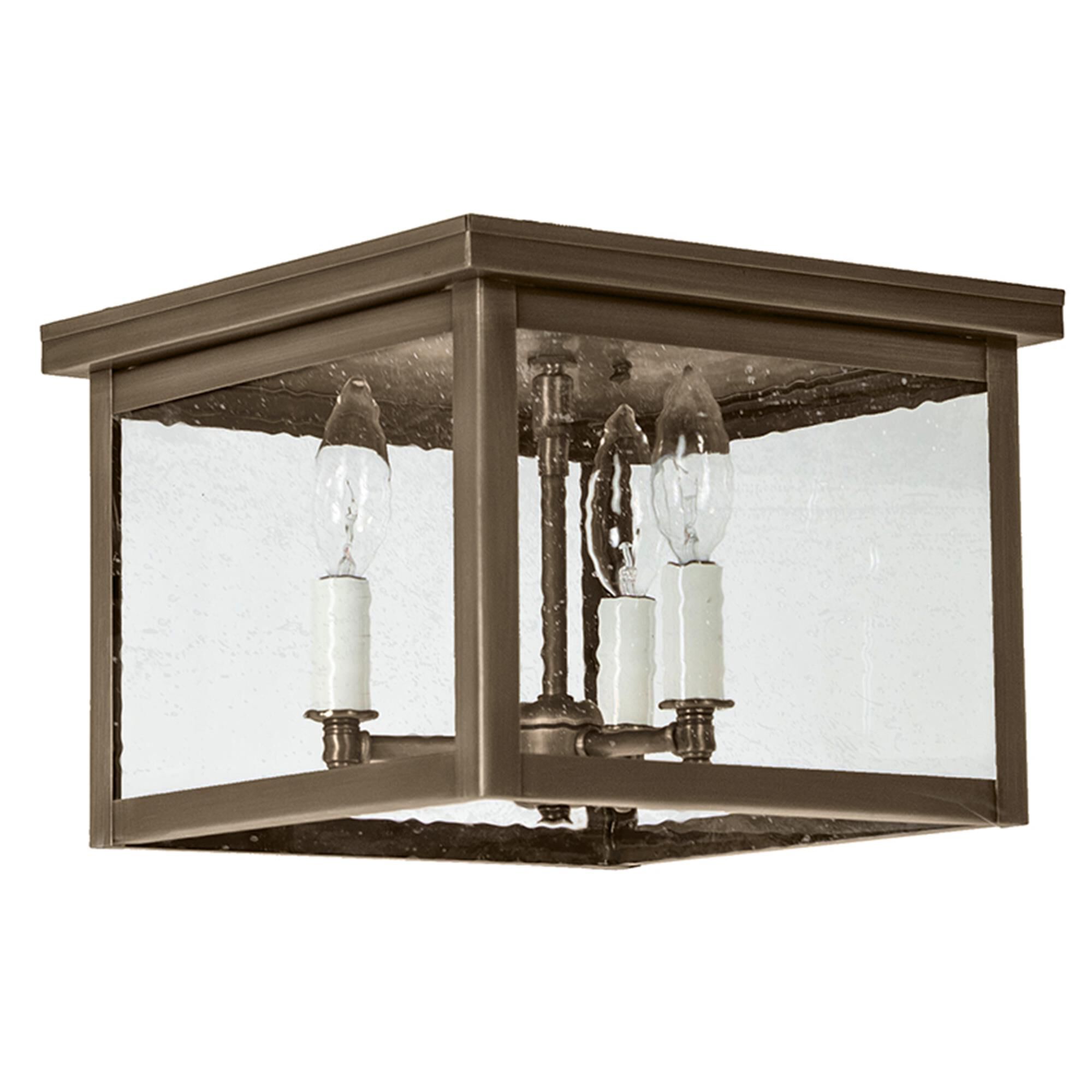 Williams 11 Inch 3 Light Outdoor Flush Mount,
