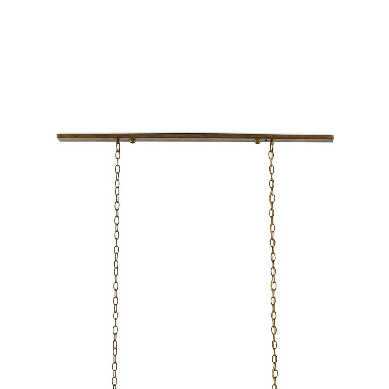 Maximus 47 Inch 5 Light Linear Suspension Light by Currey and Company