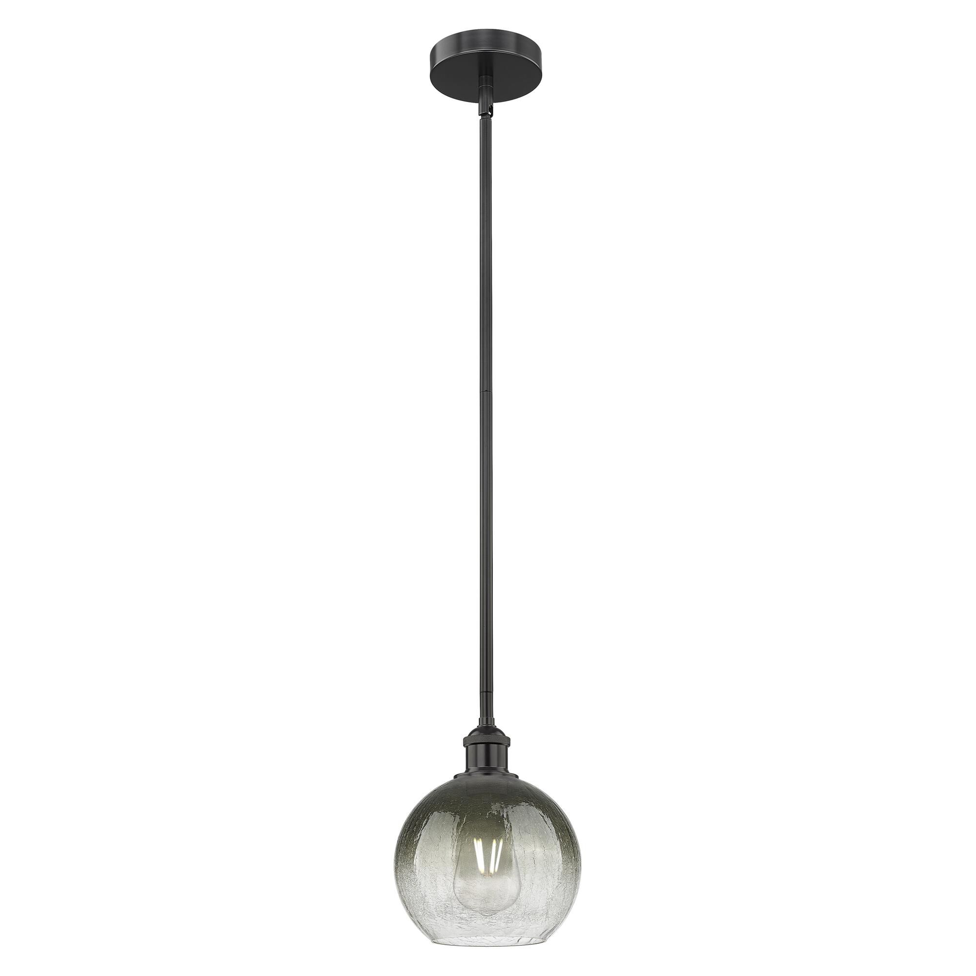 Shown in Matte Black finish and Slate glass