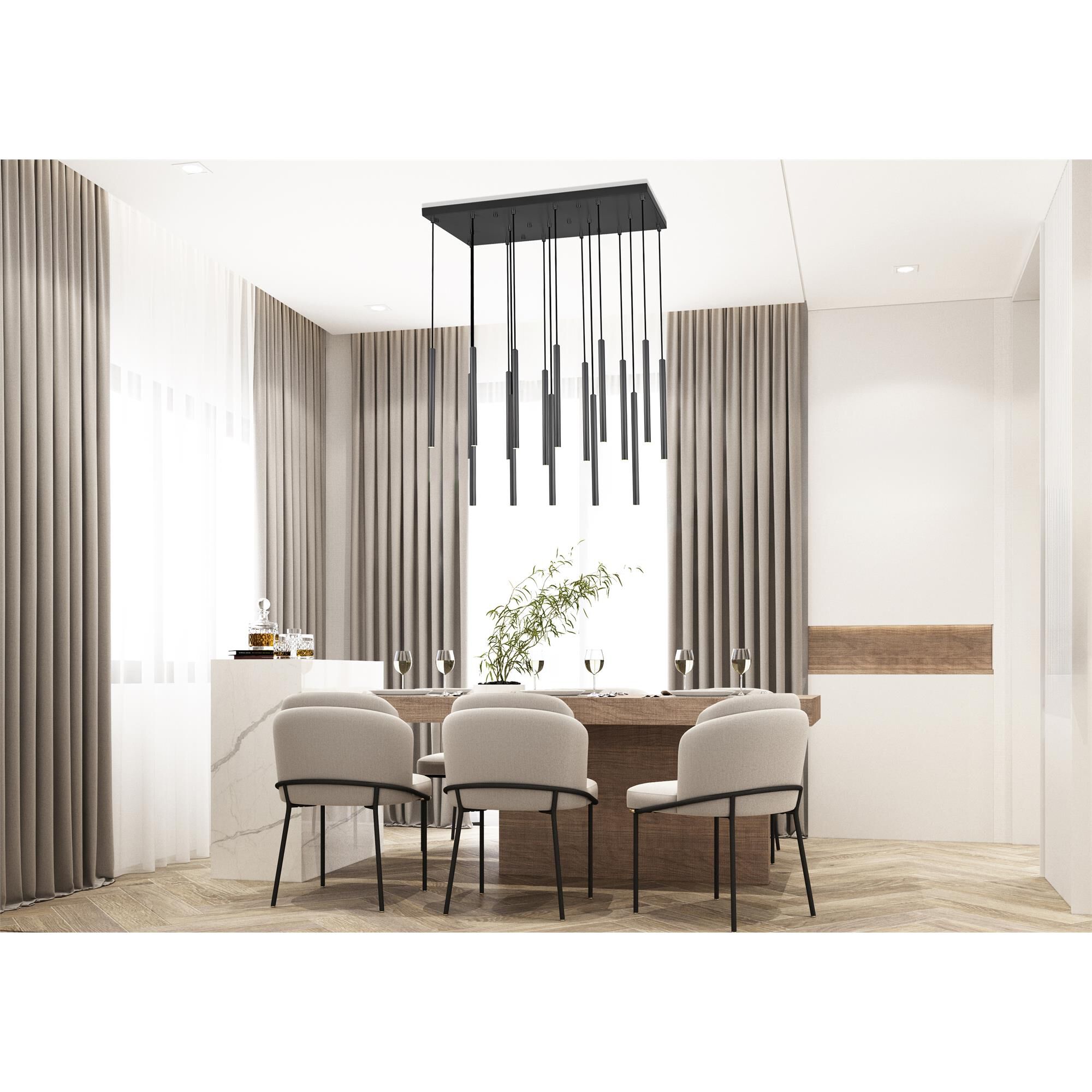 Forest 42 Inch Linear Suspension Light by Z Lite