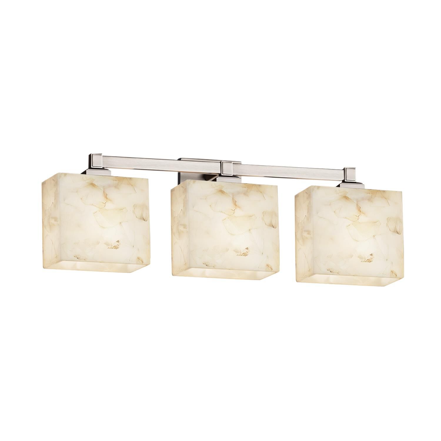 Alabaster Rocks! 23 Inch 3 Light Bath Vanity Light by Justice Design Group