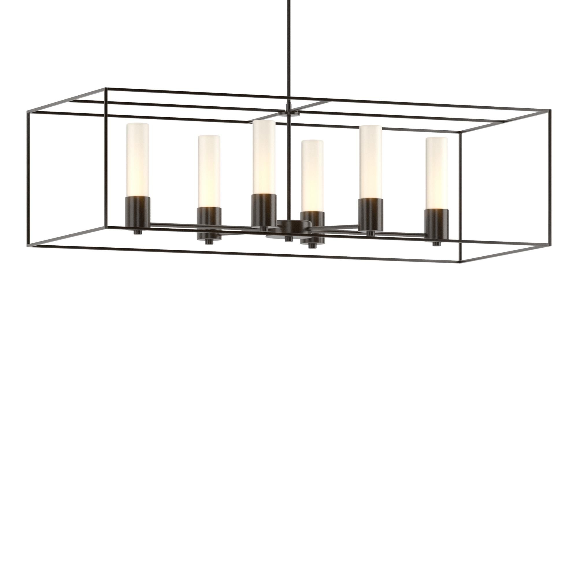 Shown in Oil Rubbed Bronze finish and Opal glass and Oil Rubbed Bronze accent