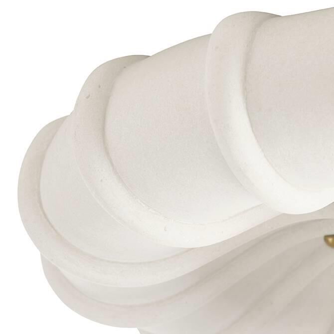 Shown in Ivory and Antique Brass finish