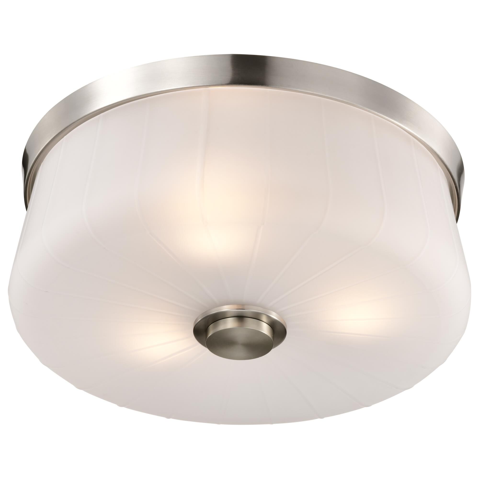 Lune 16 Inch Flush Mount by Nuvo Lighting