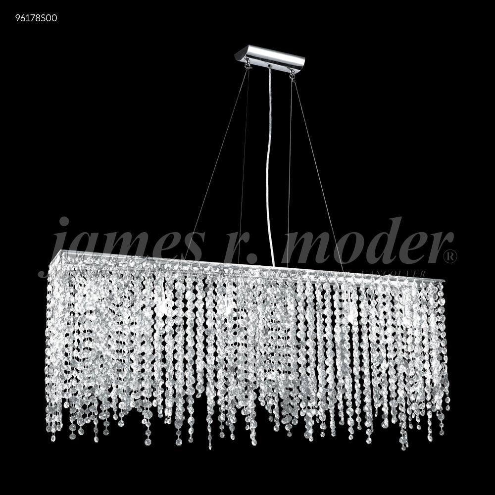 Continental Fashion 6 Inch 6 Light Mini Chandelier by James R. Moder