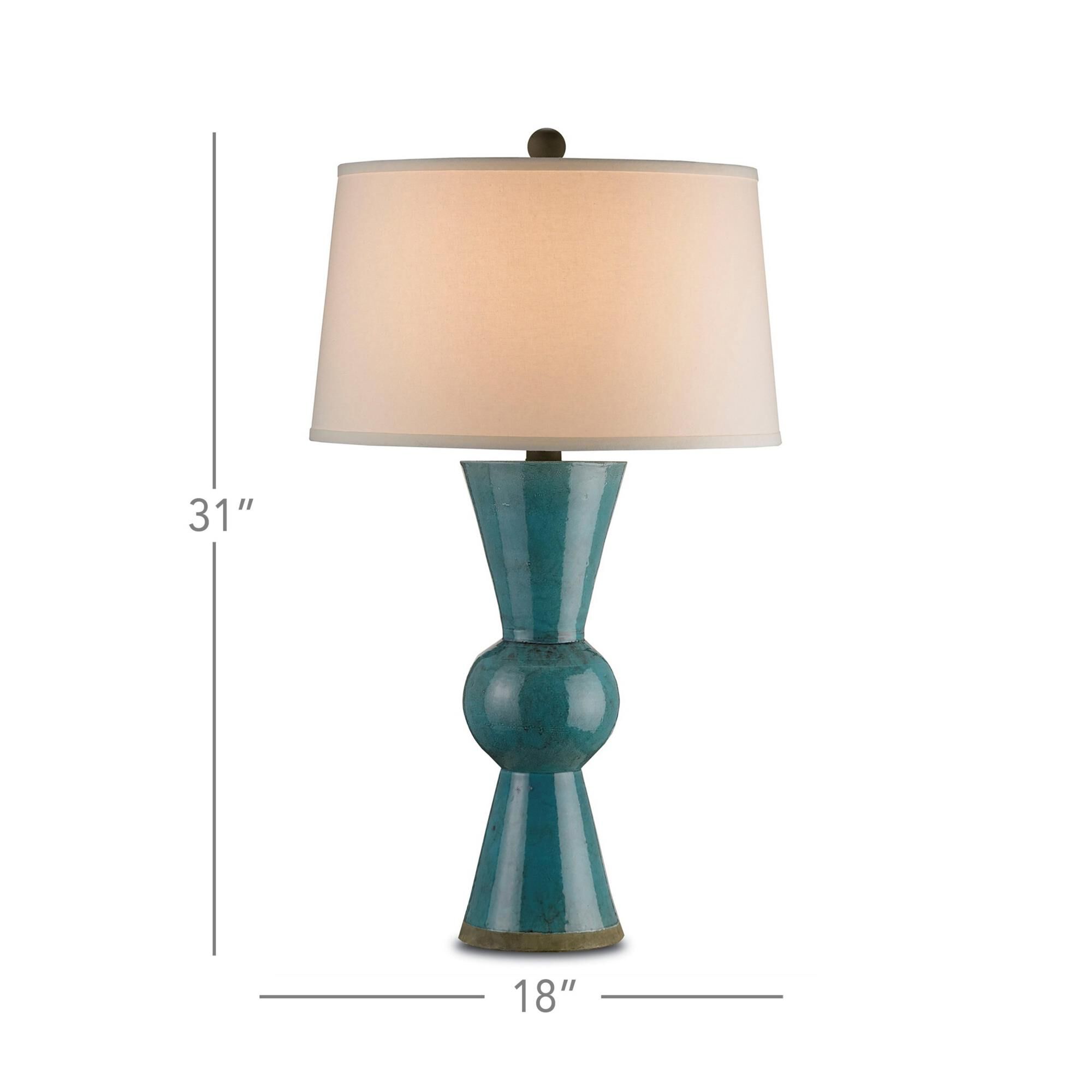 Upbeat Table Lamp by Currey and Company