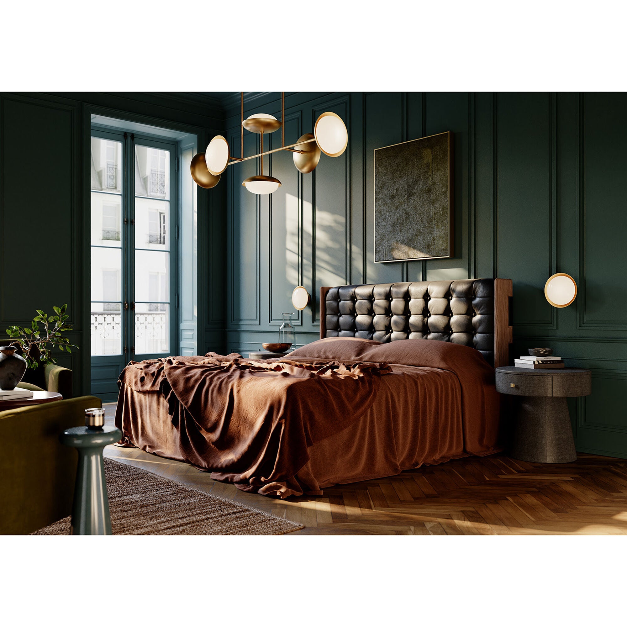 Bond Large Linear Chandelier,