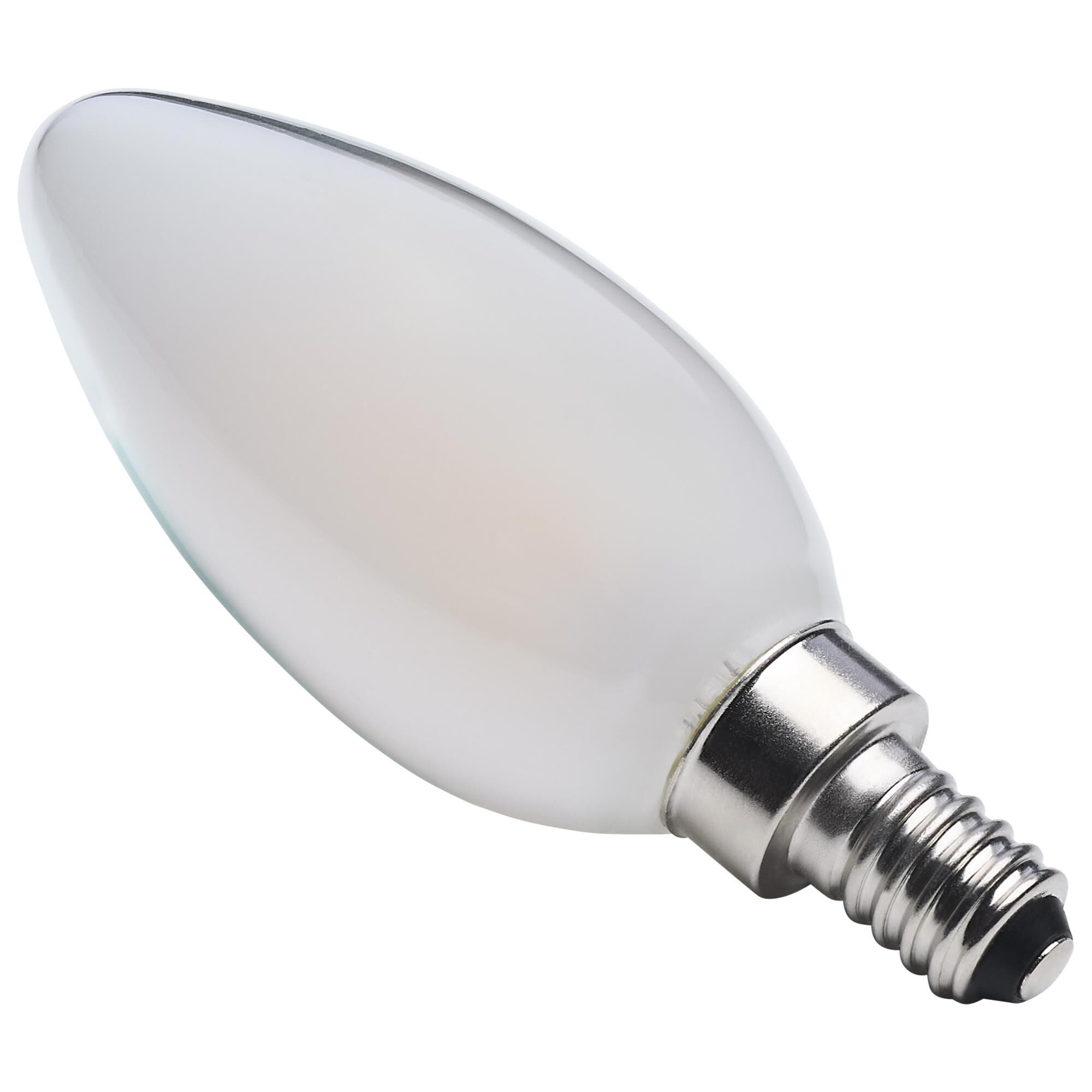 Dimmable 5 Watt 3000K B11 LED Light Bulb by Satco