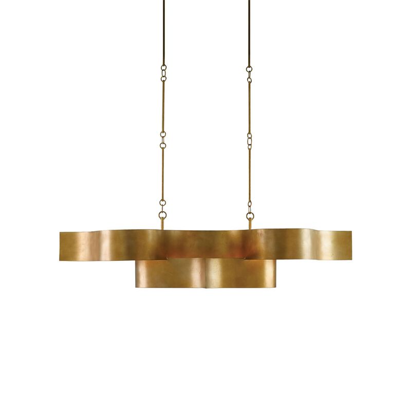 Grand Lotus 50 Inch Large Pendant by Currey and Company