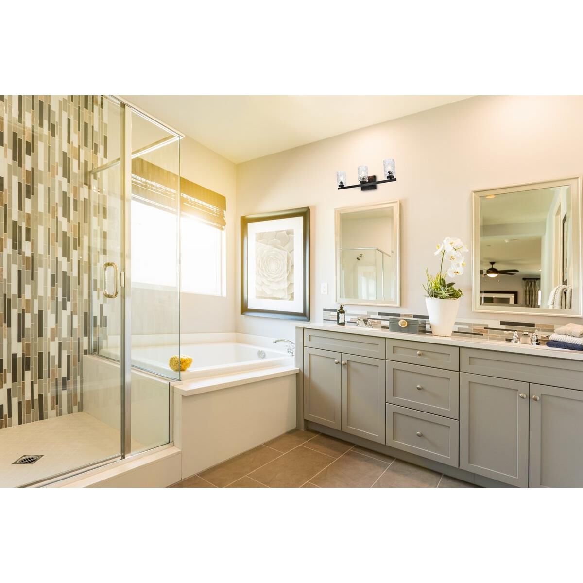 Cassie 24 Inch Bath Vanity Light by Elegant Lighting