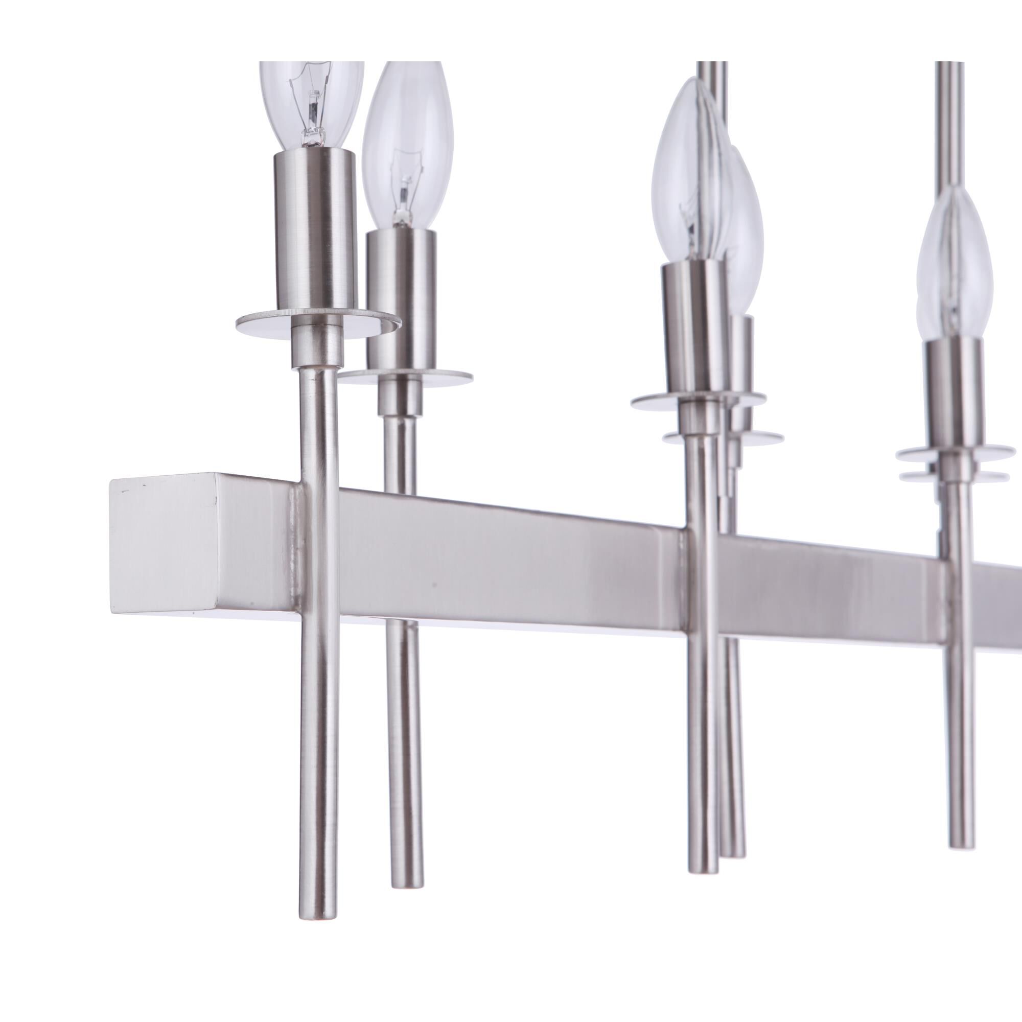 Larrson 38 Inch 8 Light Linear Suspension Light by Craftmade