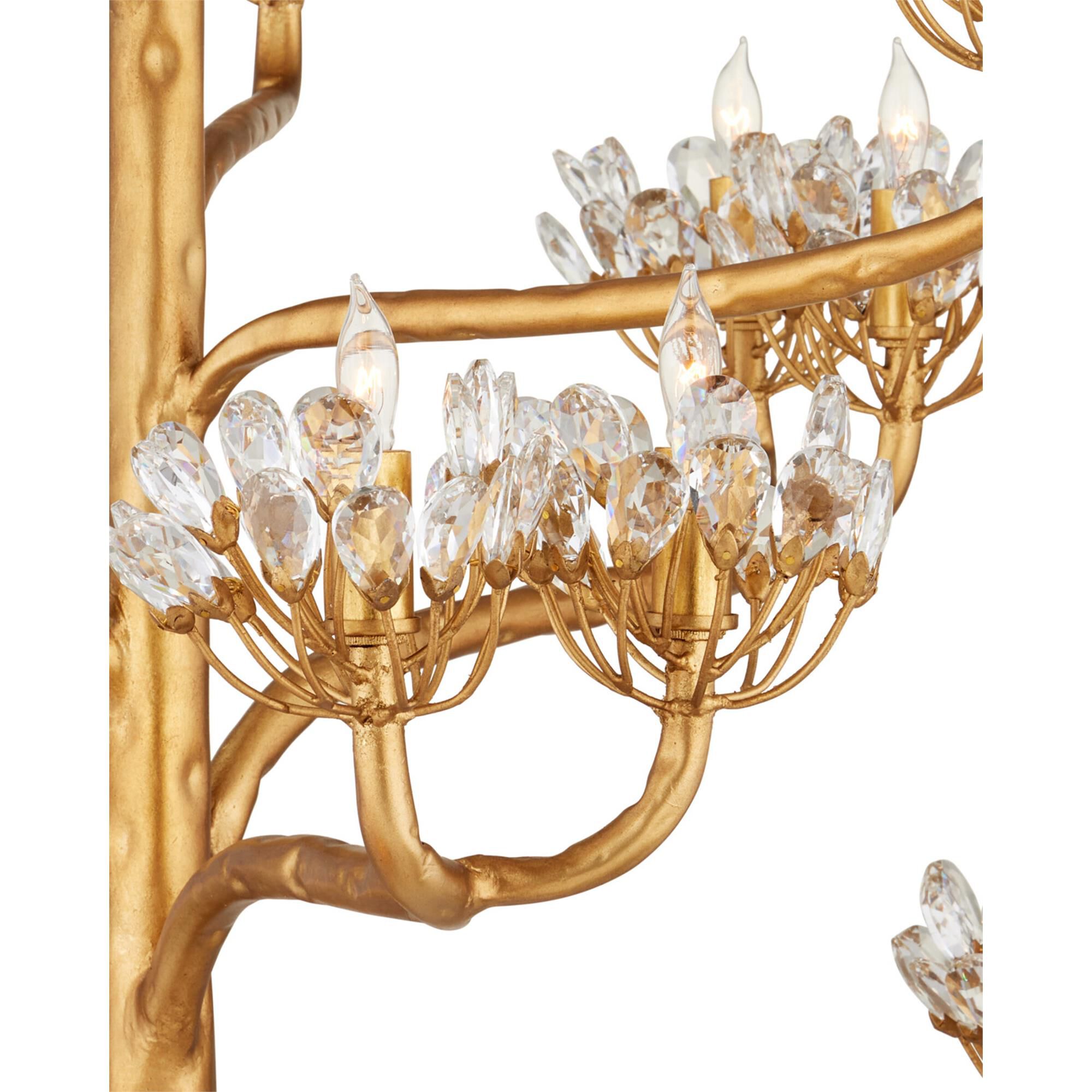 Agave Americana 42 Inch 22 Light Chandelier,