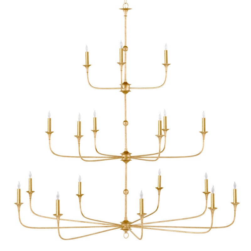Nottaway 60 Inch Chandelier by Currey and Company