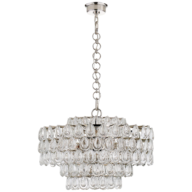 AERIN Liscia 25 Inch 12 Light Chandelier by Visual Comfort Signature Collection