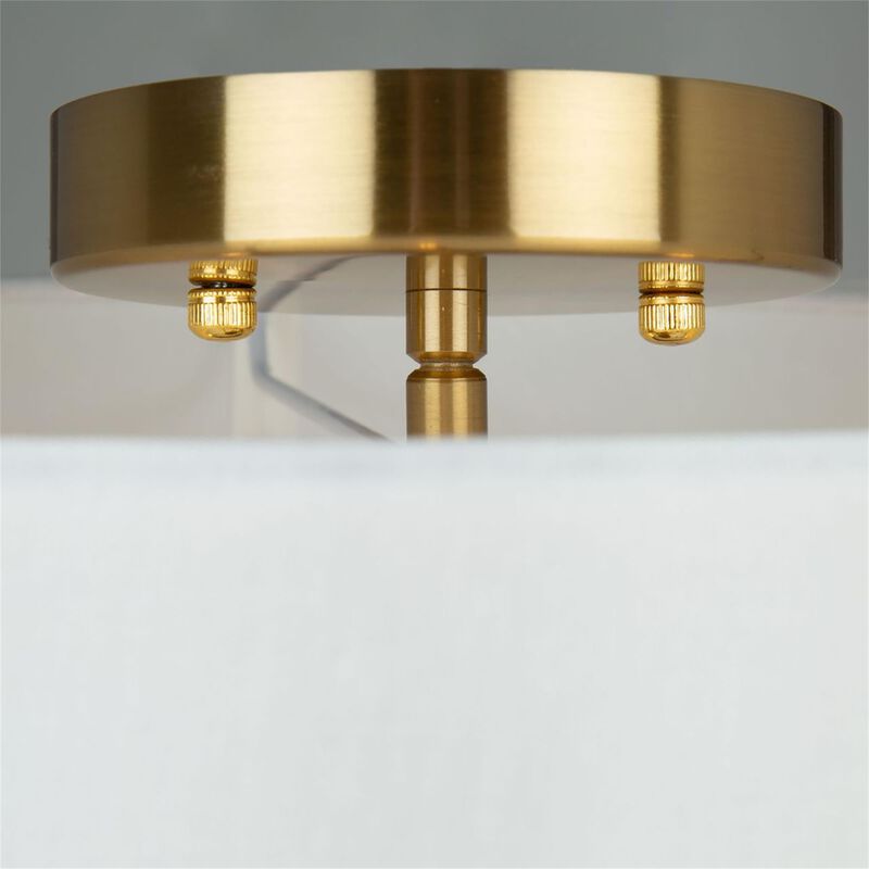 Steven Sabados (S&C) Rhythm 15 Inch 3 Light Semi Flush Mount by Artcraft