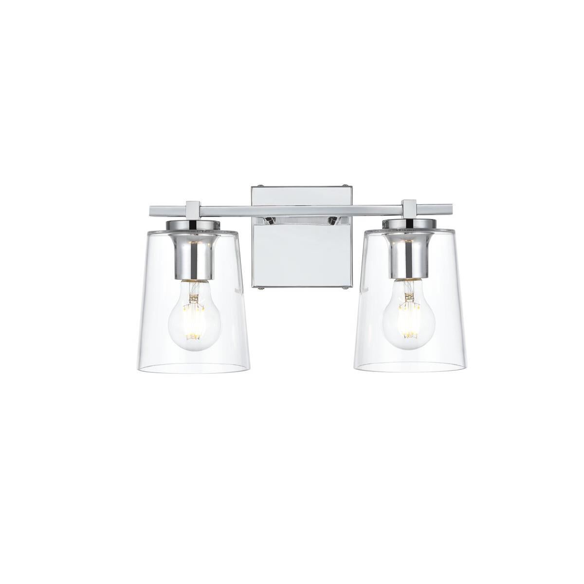 Kacey 14 Inch 2 Light Bath Vanity Light by Elegant Lighting