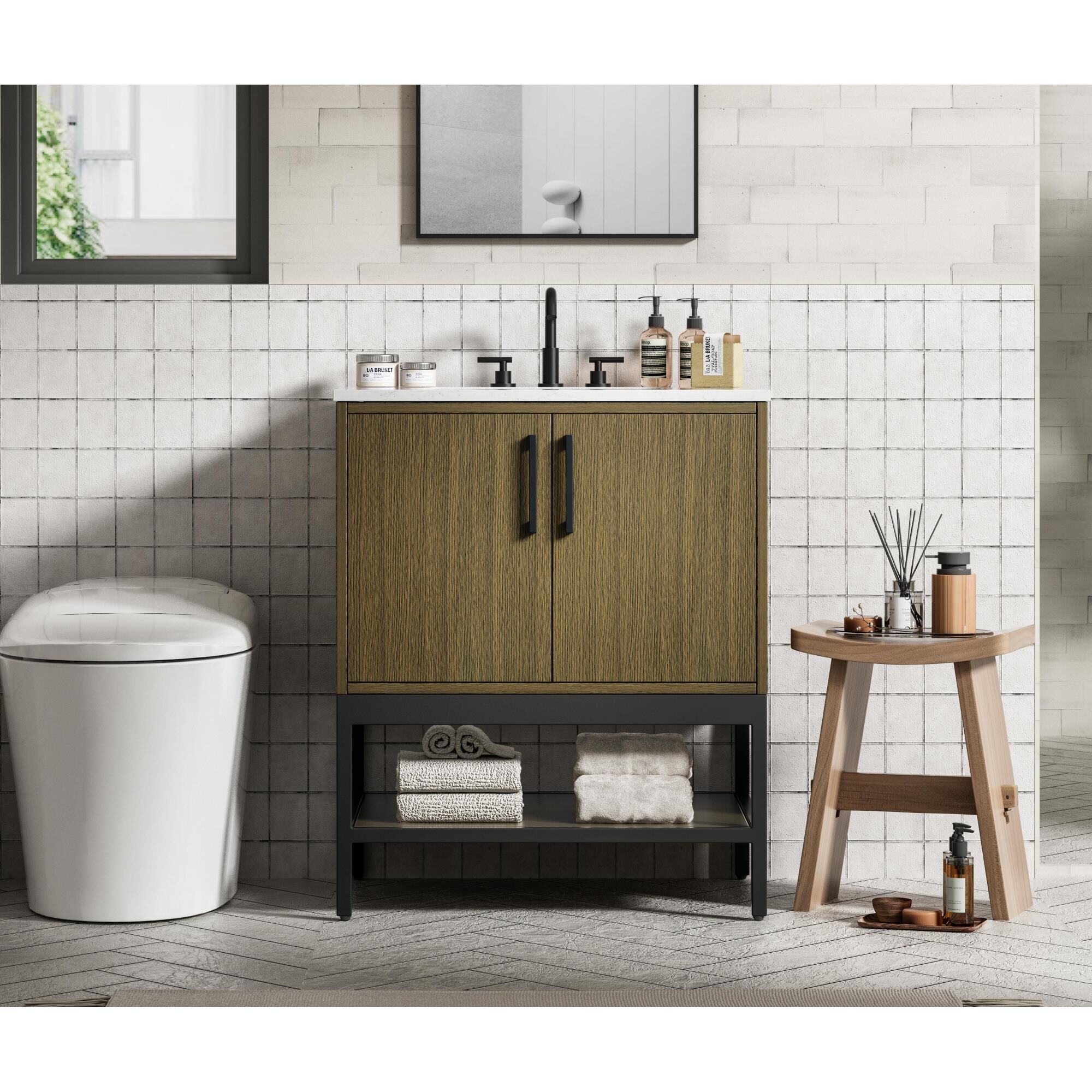 Lennox 0 Inch Bath Vanity by Elegant Dcor