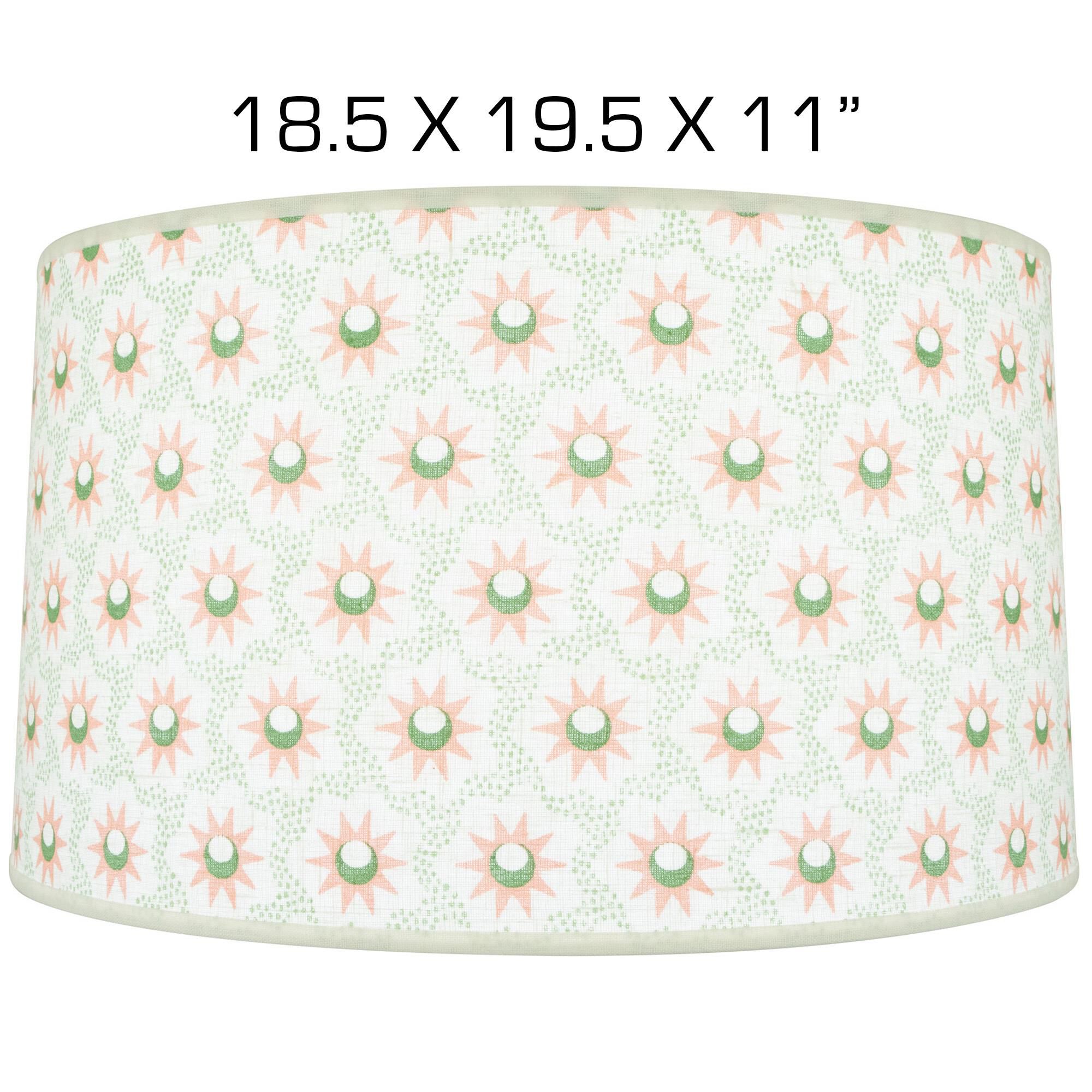 Shown in Lucie, Pink and Green finish