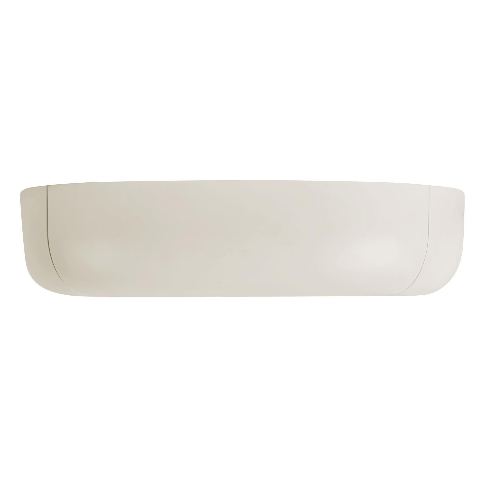 Shown in Pearl White finish and Frosted Acrylic Diffuser glass