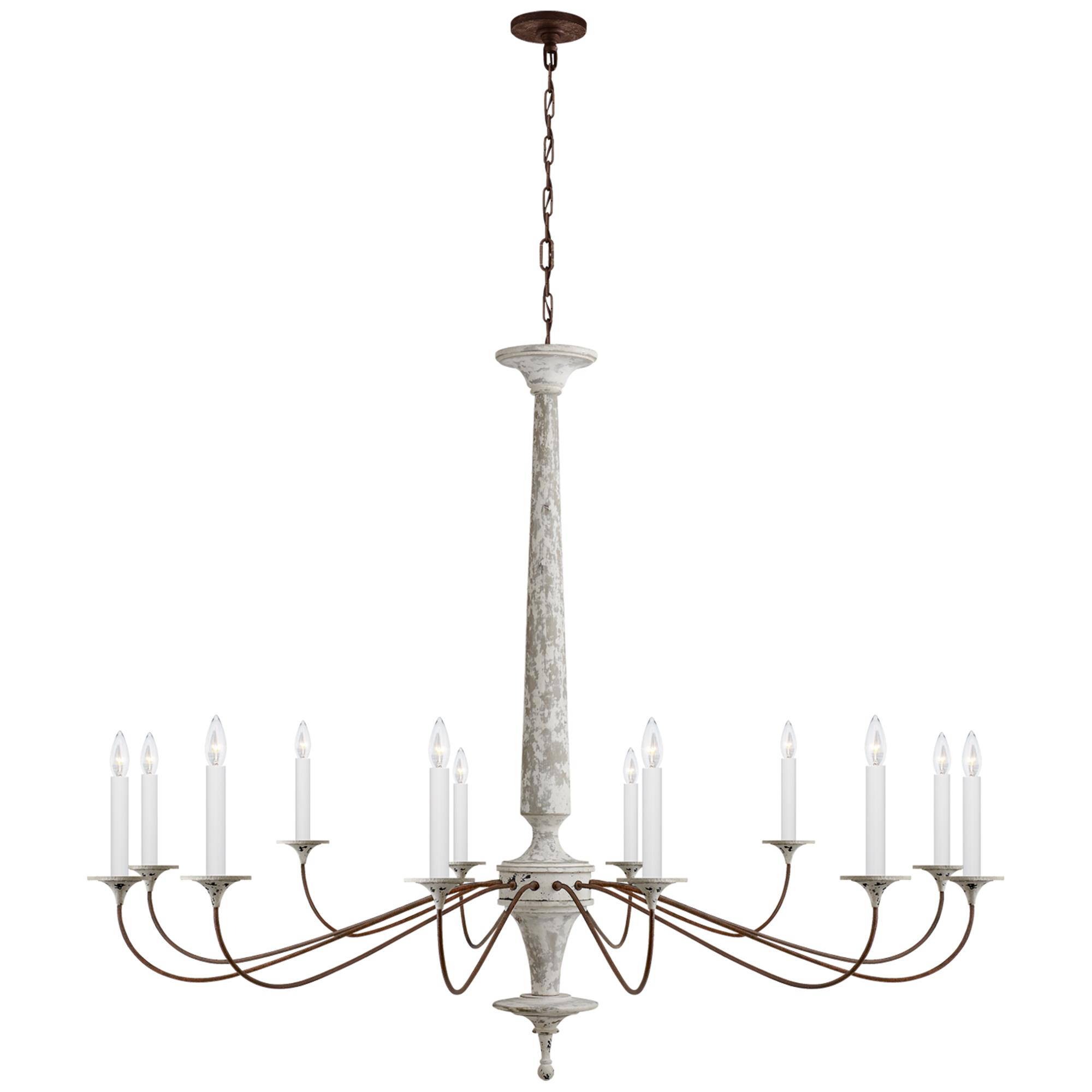 Shown in Swedish White and Natural Rust finish
