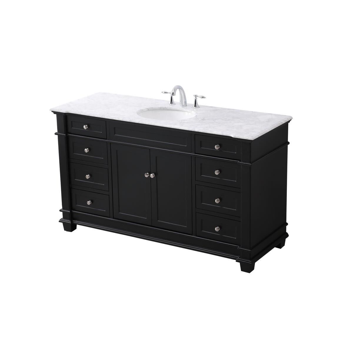 Shown in Black finish