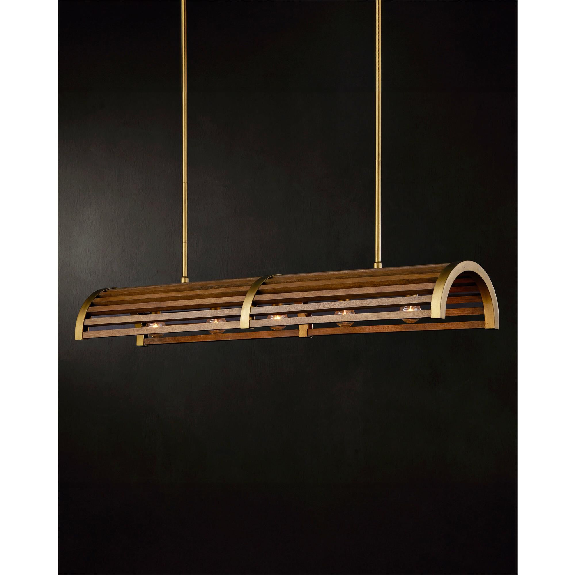 Woodbine 42 Inch 5 Light Linear Suspension Light,