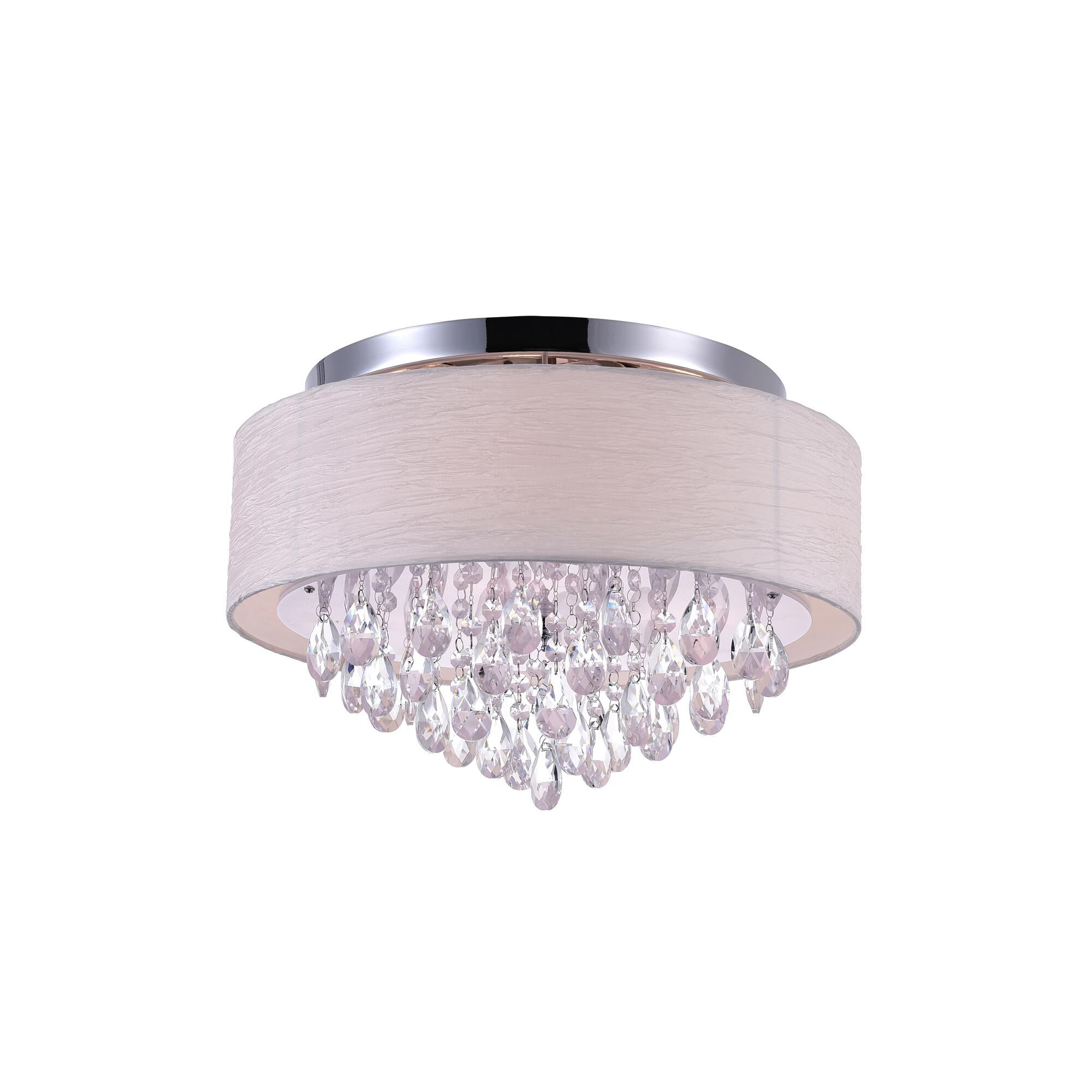 Dash 18 Inch 4 Light Flush Mount by CWI Lighting