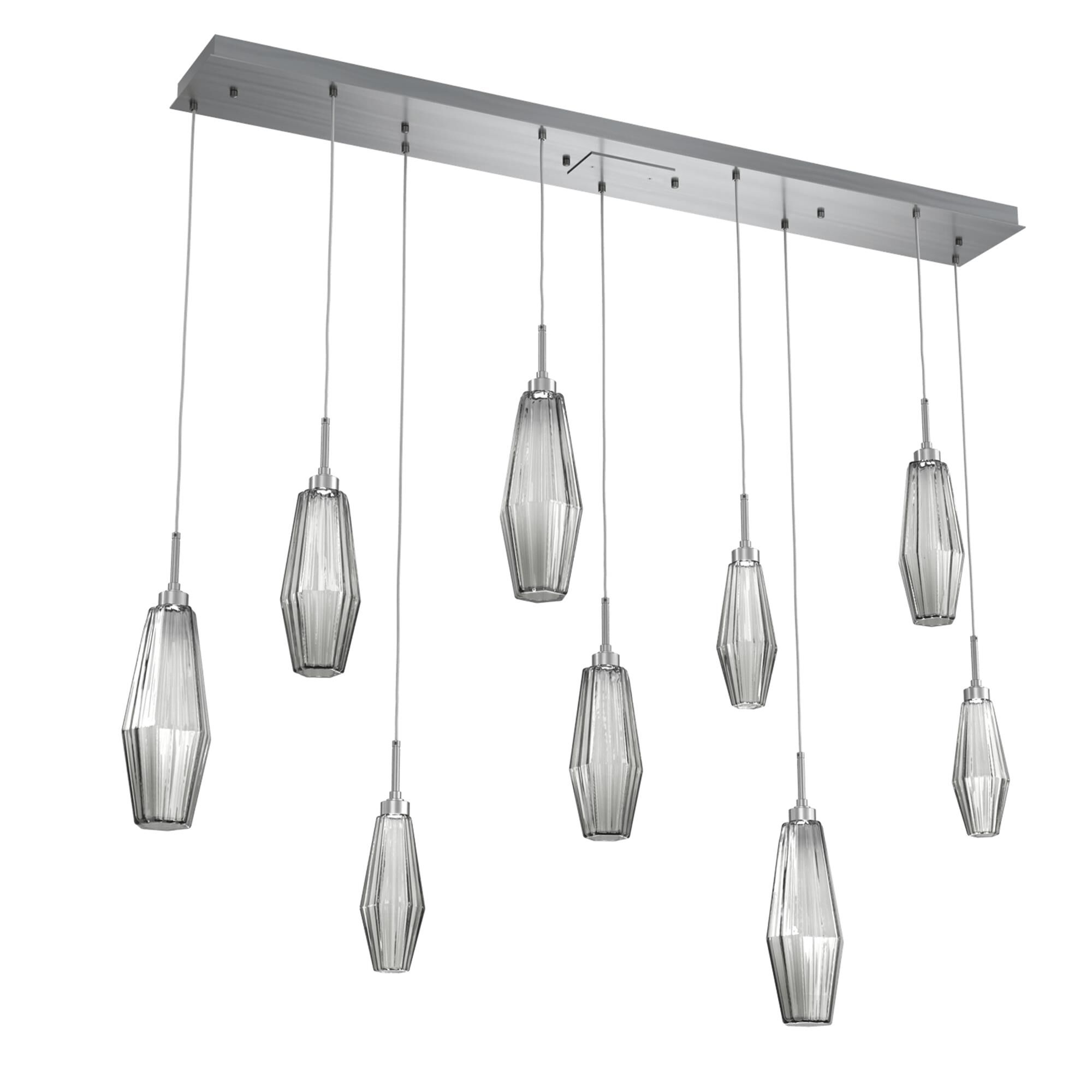 Shown in Graphite finish and Optic Rib Smoke glass