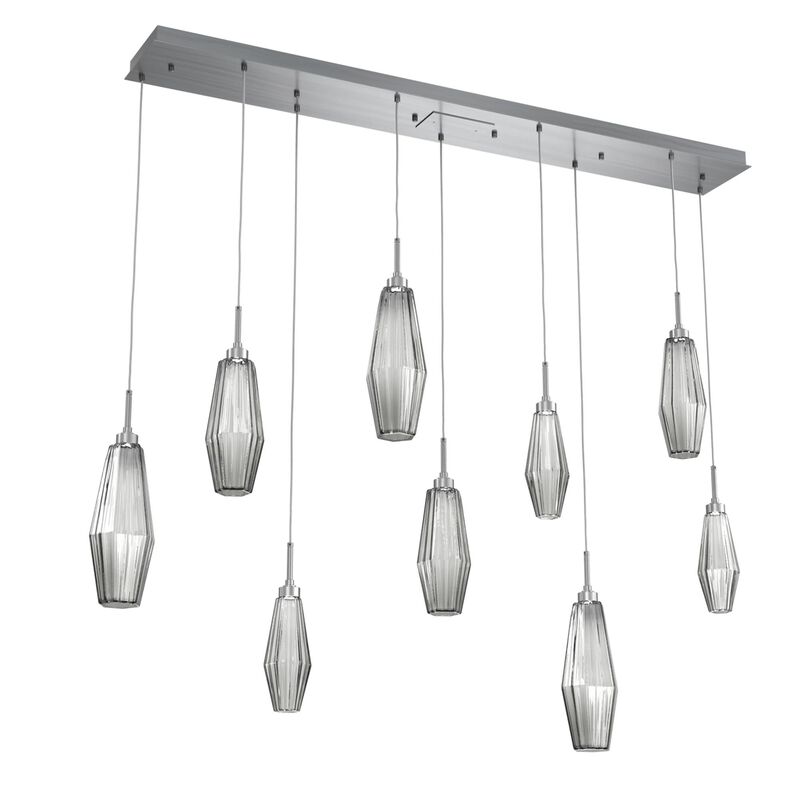 Aalto 64 Inch 9 Light LED Linear Suspension Light by Hammerton Studio