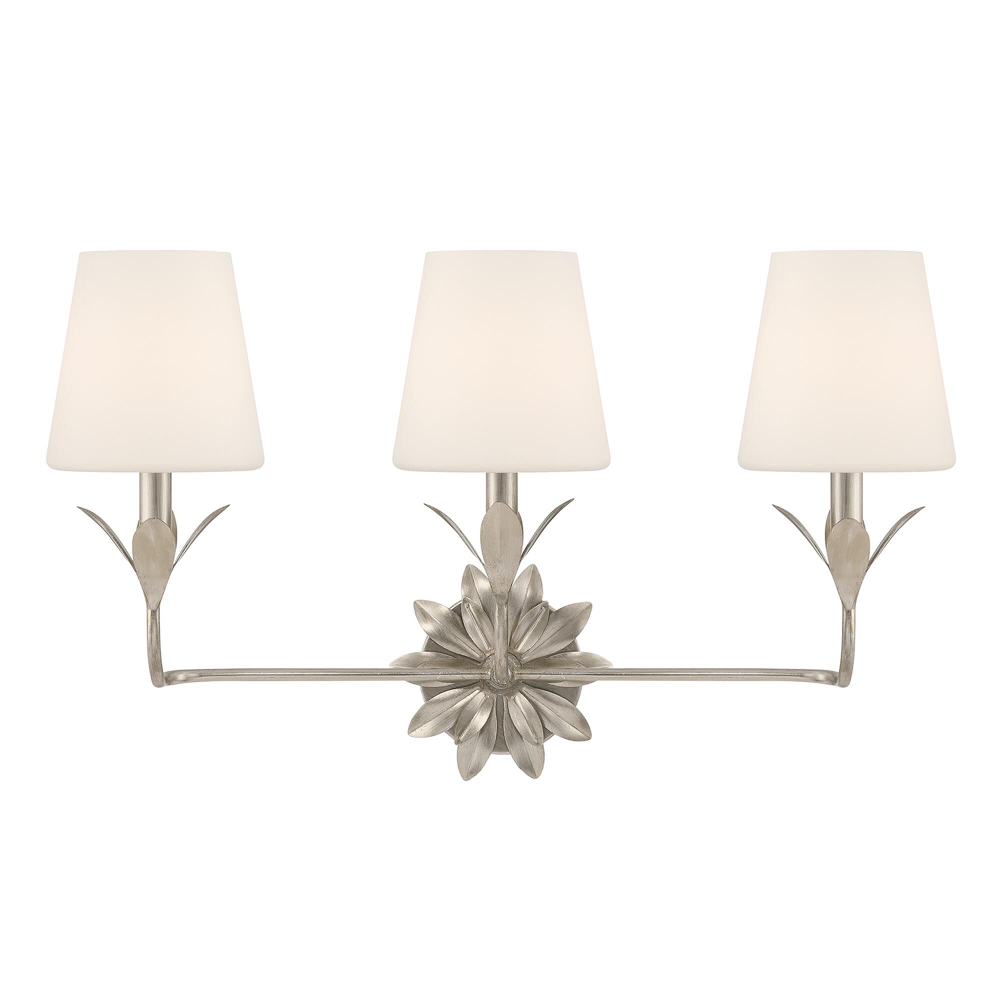 Shown in Antique Silver finish