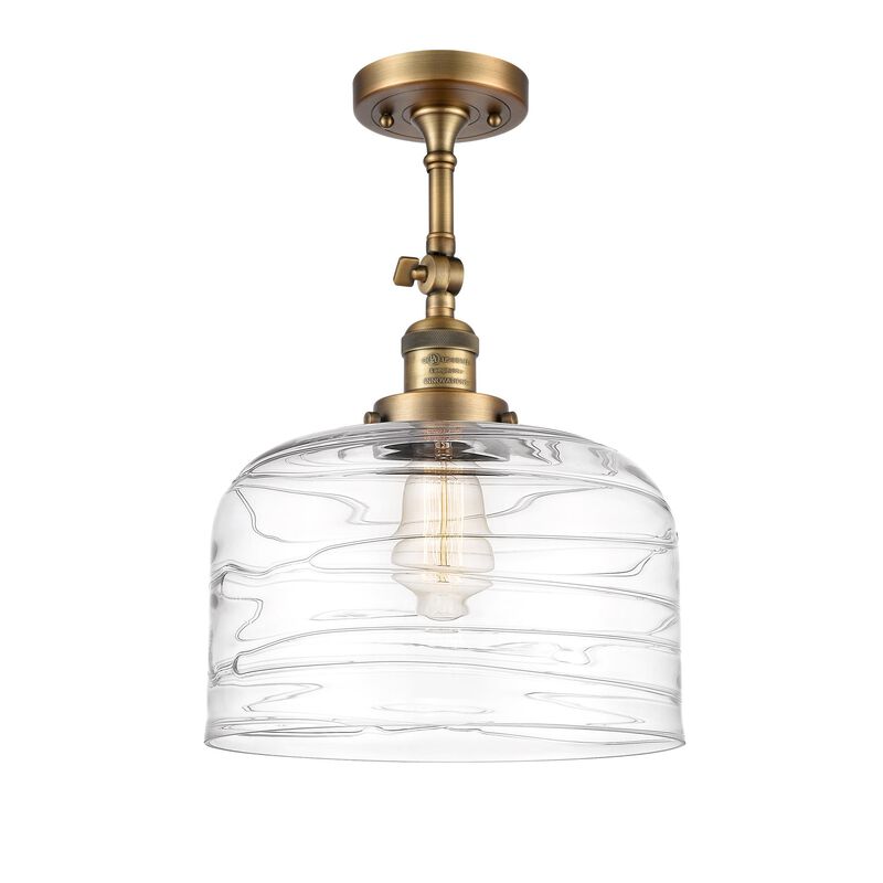 Bruno Marashlian Bell 12 Inch 1 Light Semi Flush Mount by Innovations Lighting