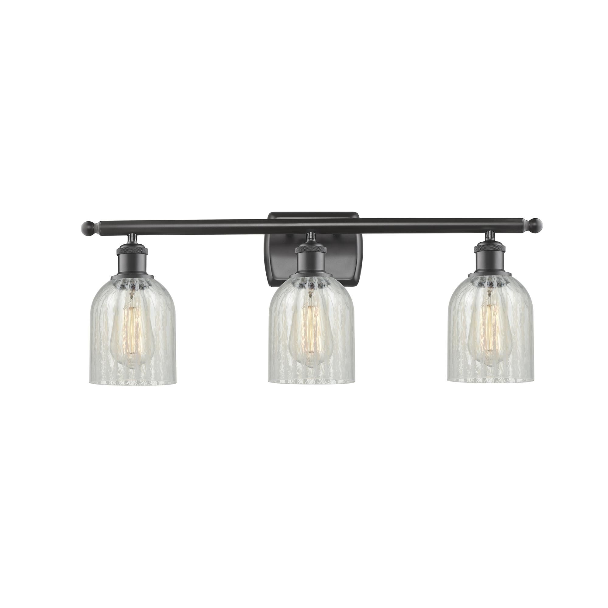 Shown in Oil Rubbed Bronze finish and Mouchette glass