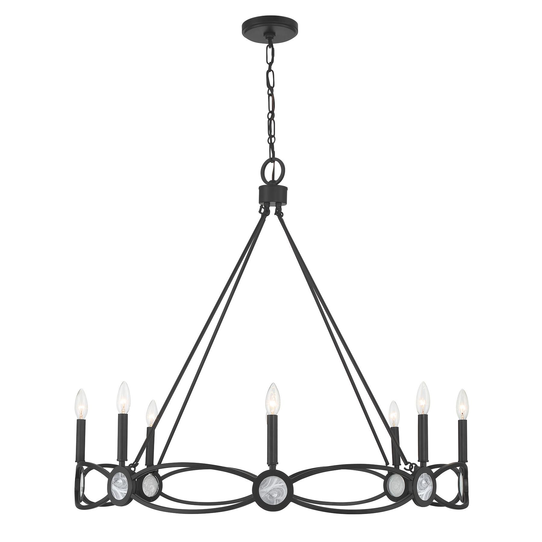 Minette 37 Inch Chandelier by Savoy House