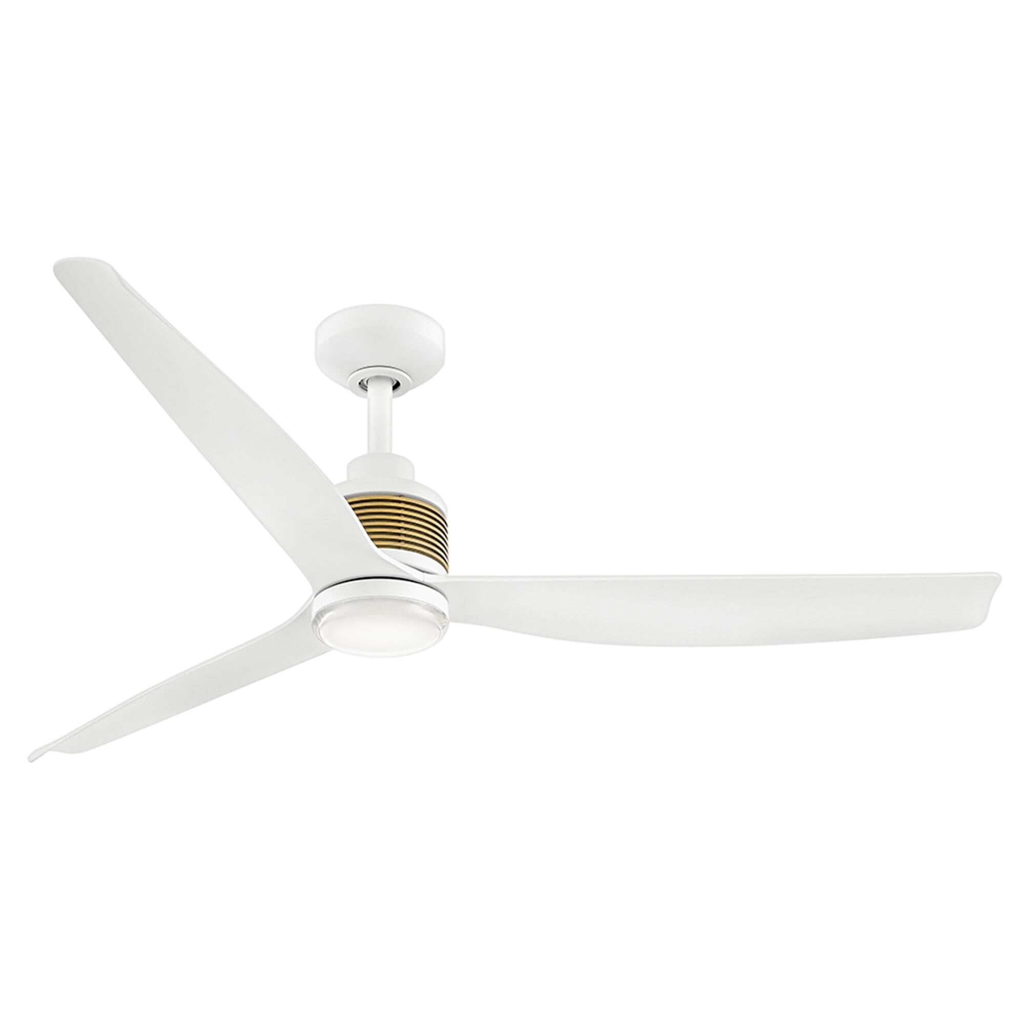 Shown in Matte White with Heritage Brass finish and Clear Acrylic with White Polycarbonate Diffuser glass