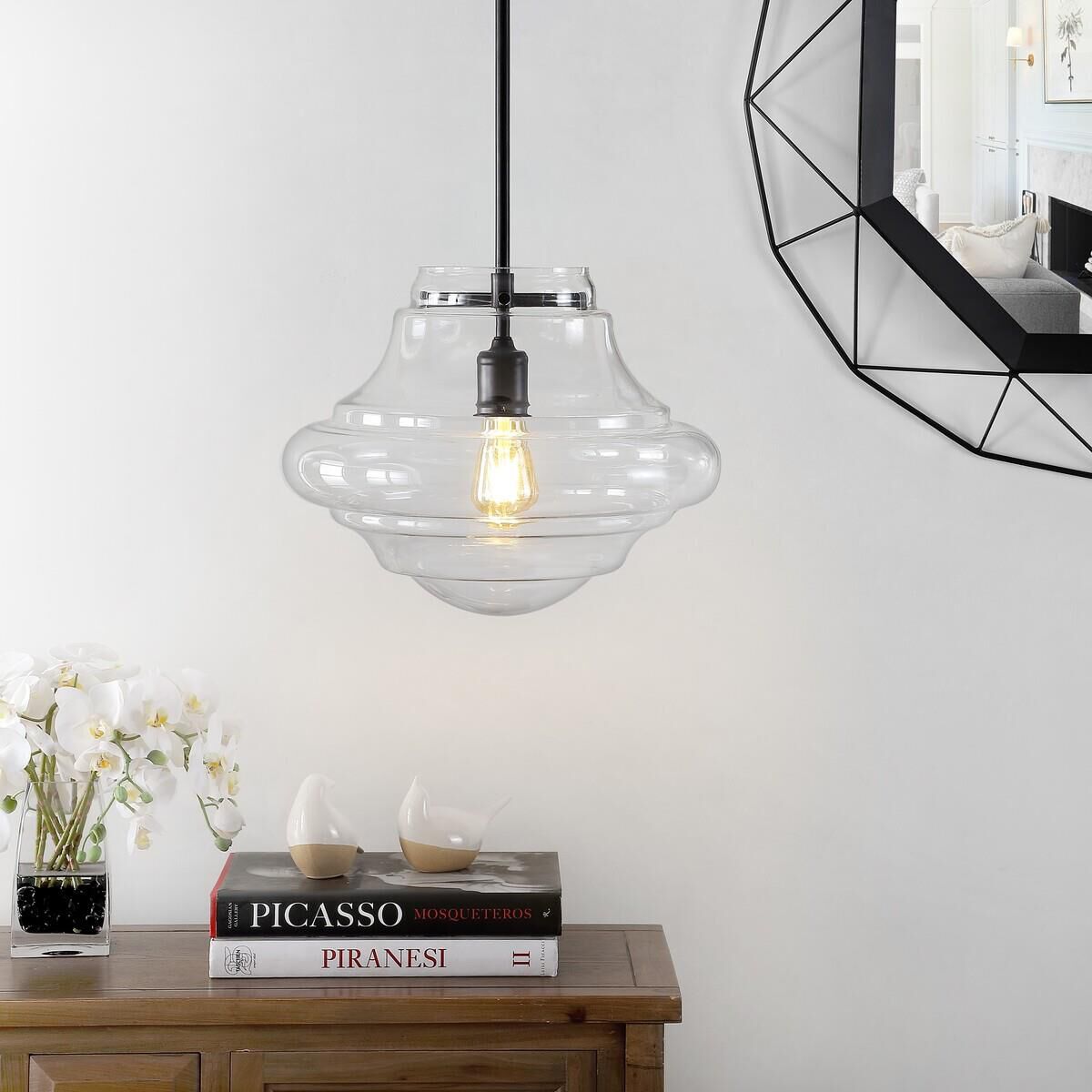 Safavieh Oslen 15 Inch LED Large Pendant