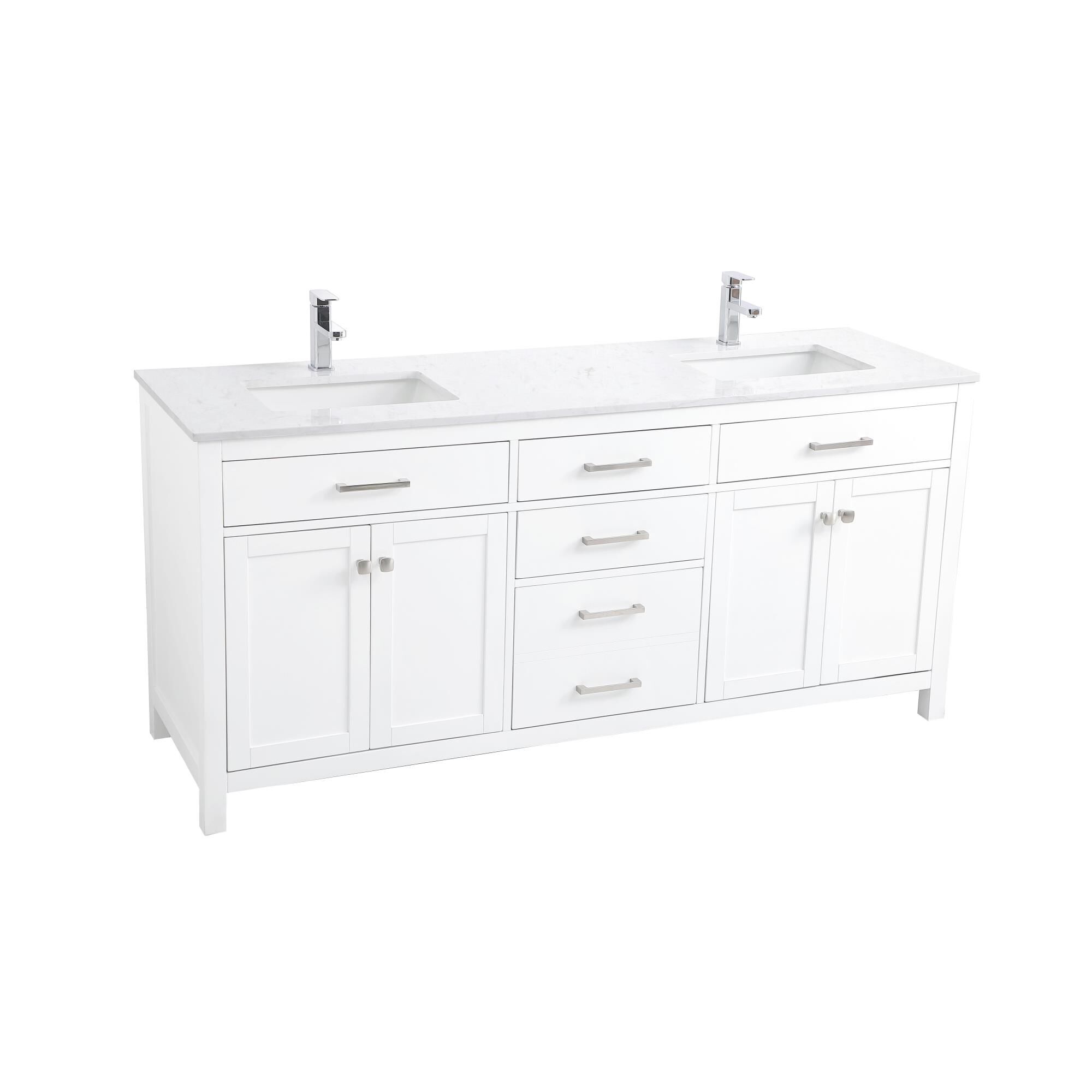 Lewis 72 Inch Bath Vanity by Elegant Decor