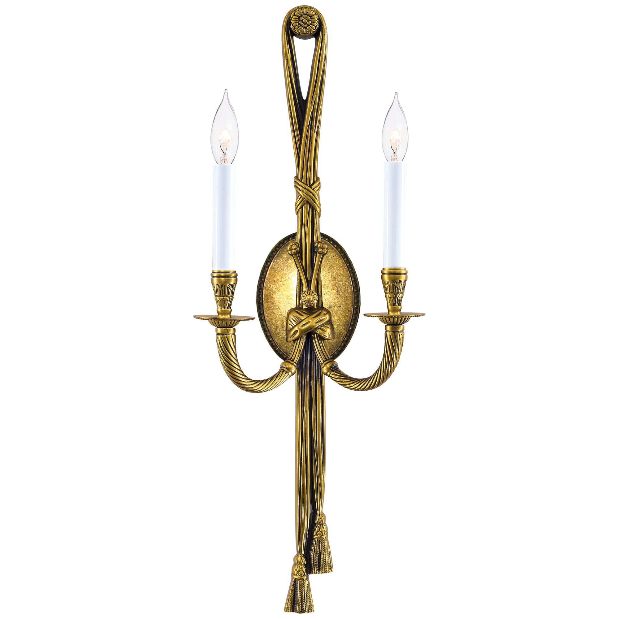 Shown in Antique Gold finish