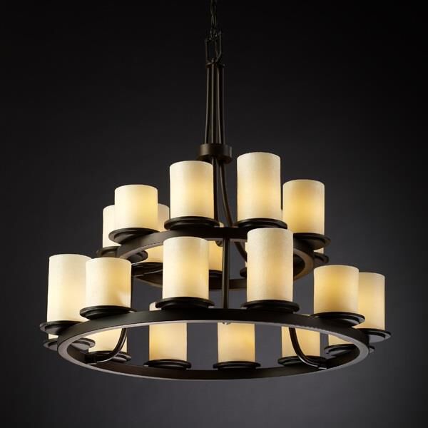 Candlearia 33 Inch 21 Light Chandelier by Justice Design Group