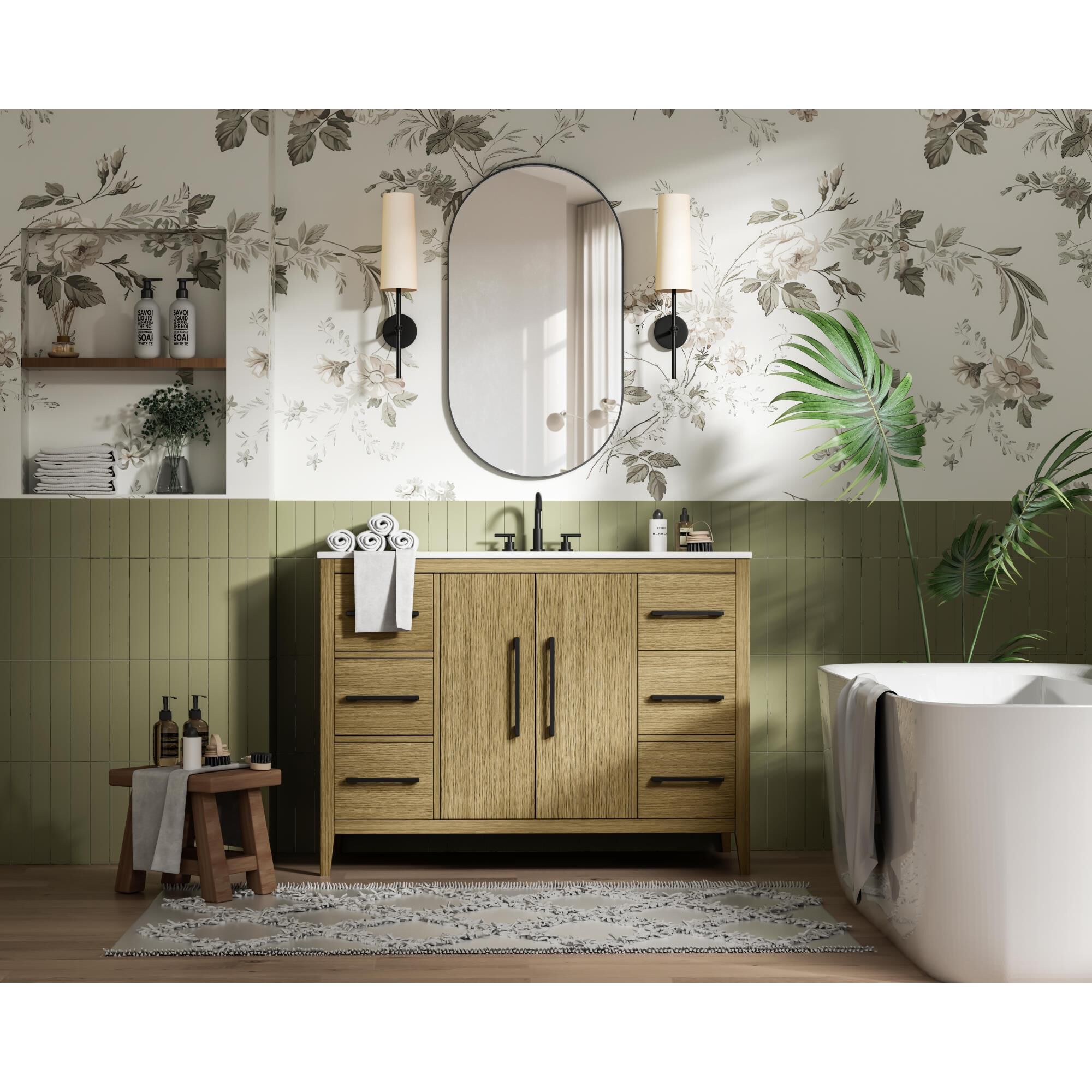 Millie 48 Inch Bath Vanity by Elegant Dcor