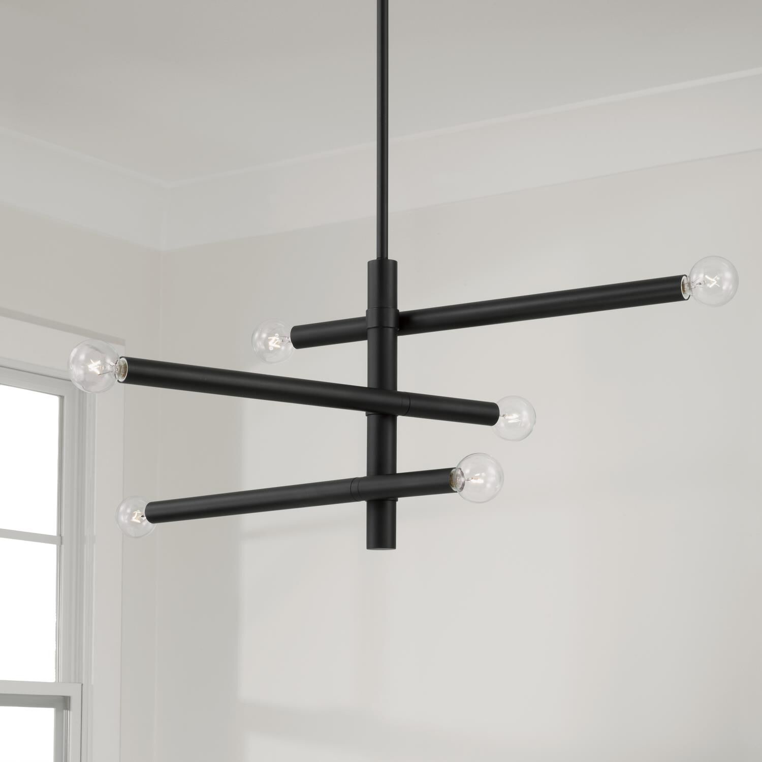 Zane 26 Inch 6 Light Chandelier by Capital Lighting Fixture Company