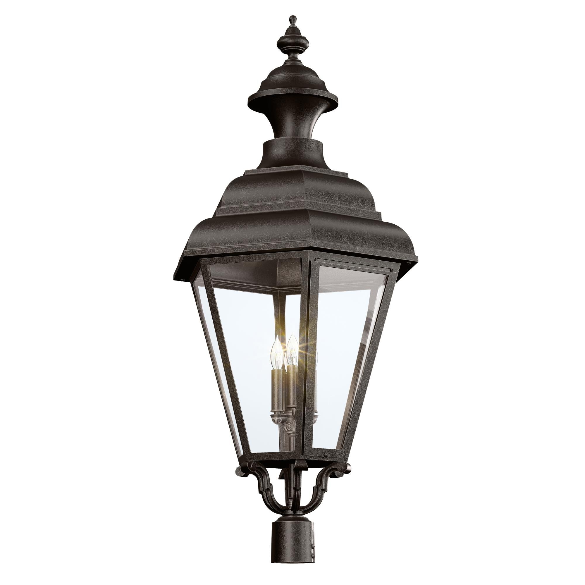 Jamestown 44 Inch Tall 4 Light Outdoor Post Lamp by Hanover Lantern
