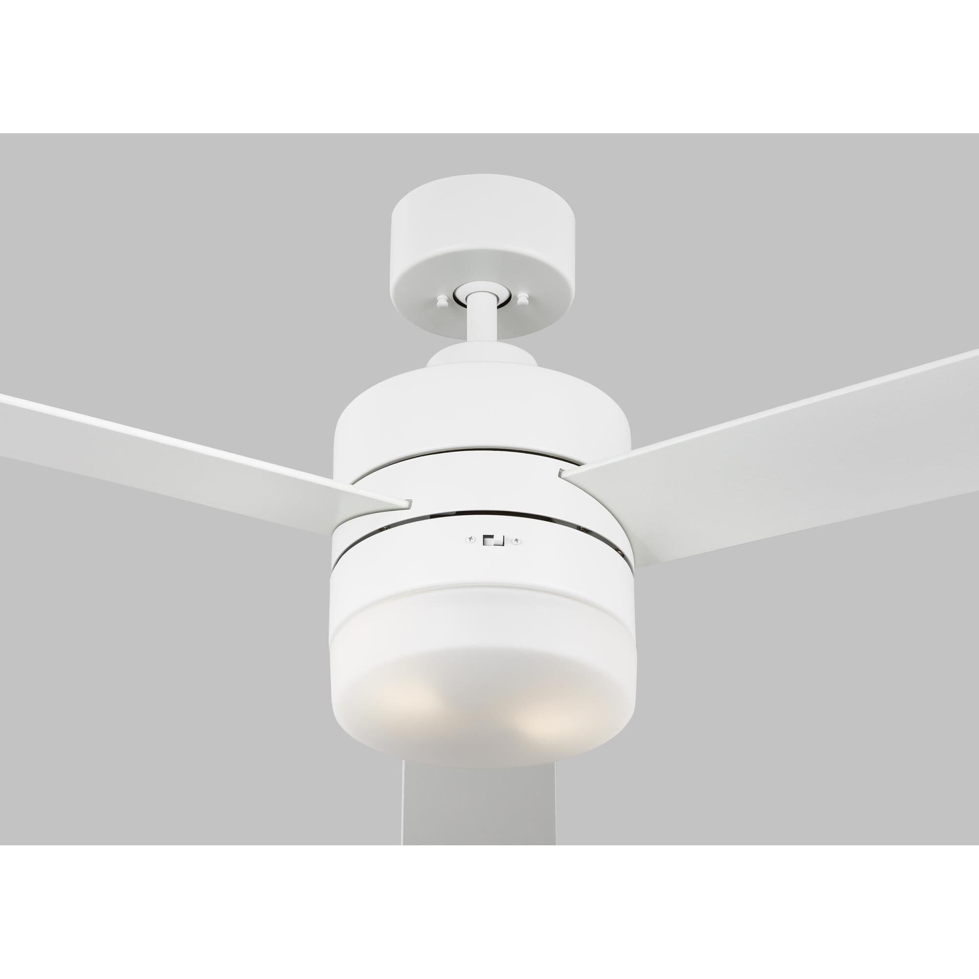 Shown in Matte White finish and Matte Opal glass