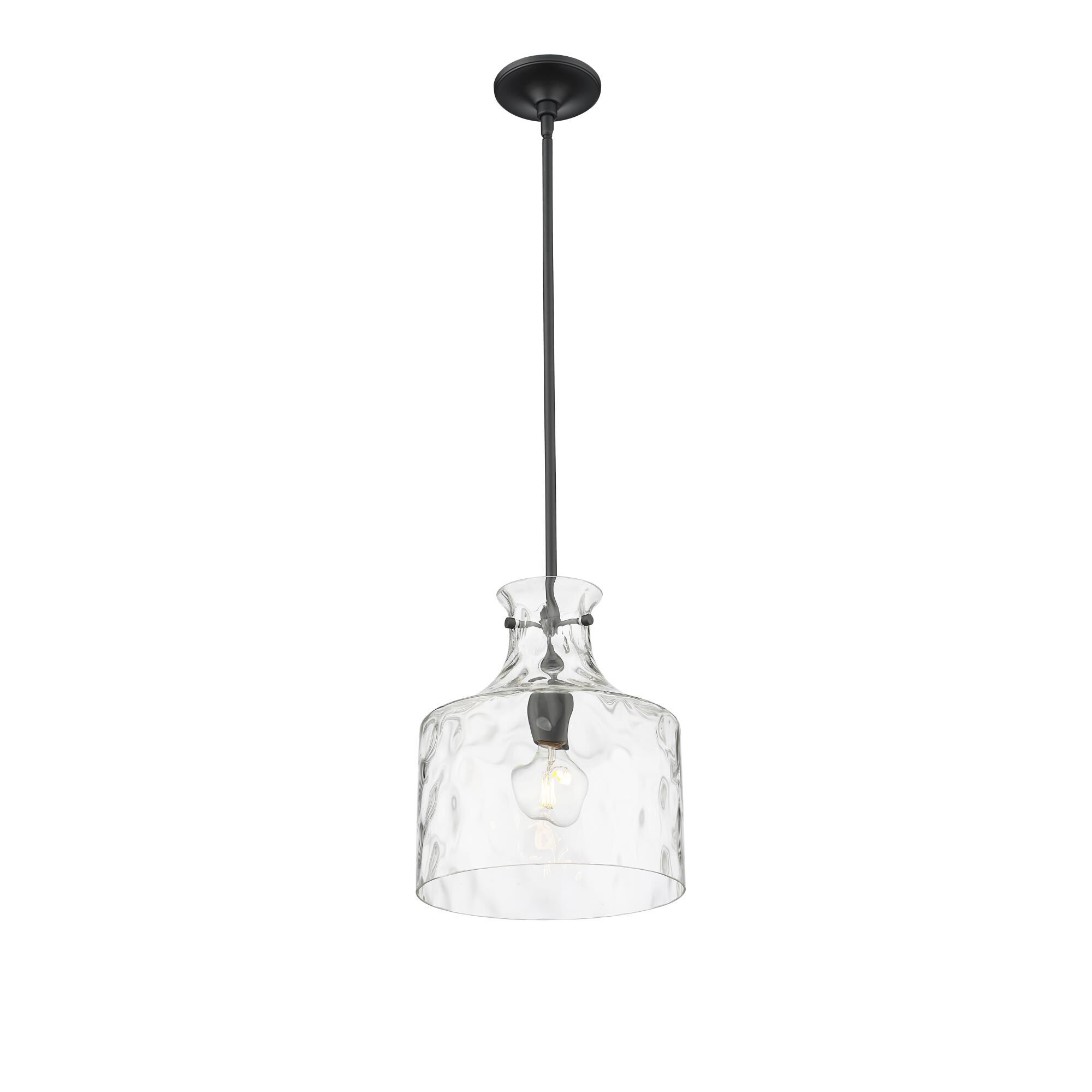 Shown in Matte Black finish and Water glass