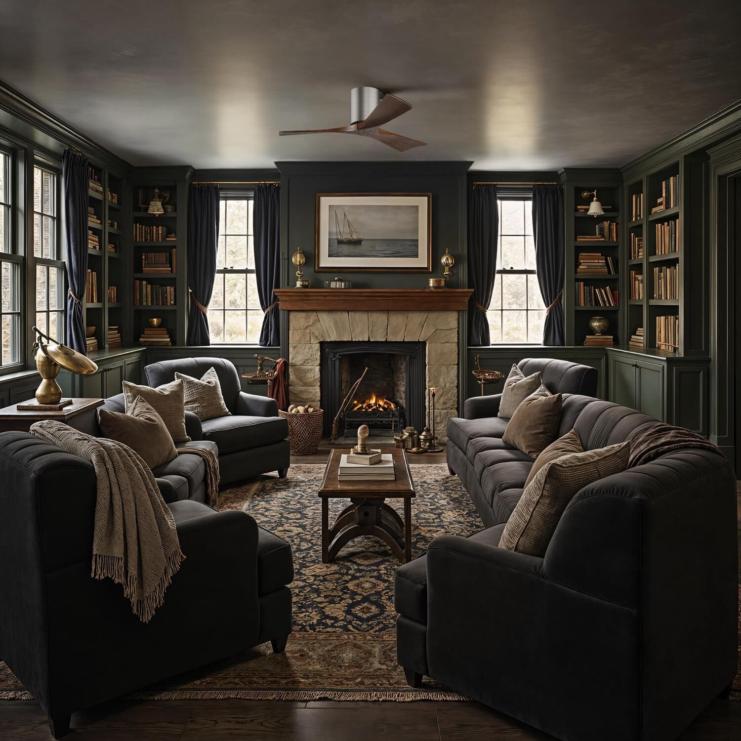 Irene 42 Inch Flush Mount Fan by Matthews Fan Company