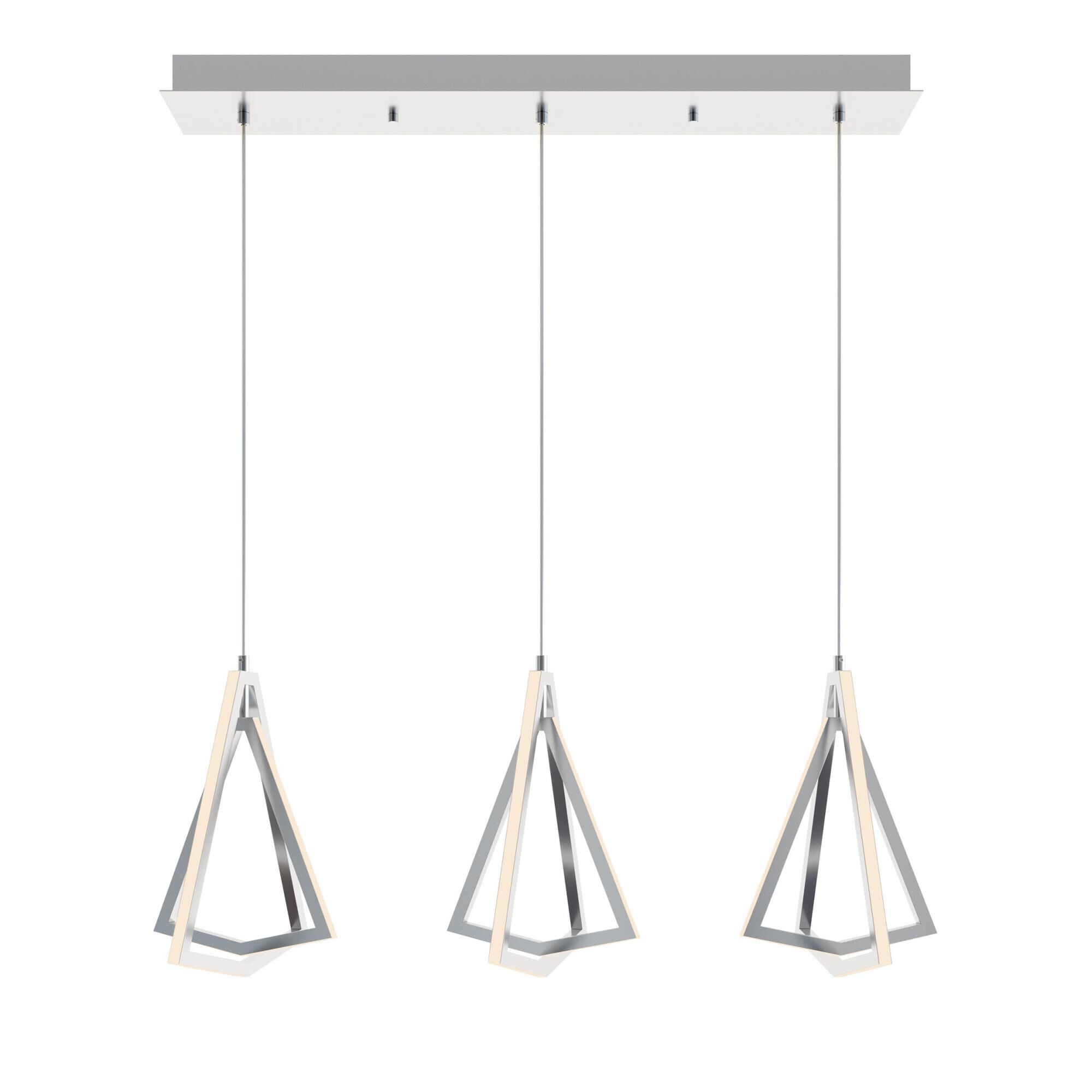 Gianna 36 Inch 3 Light LED Linear Suspension Light by AFX Lighting