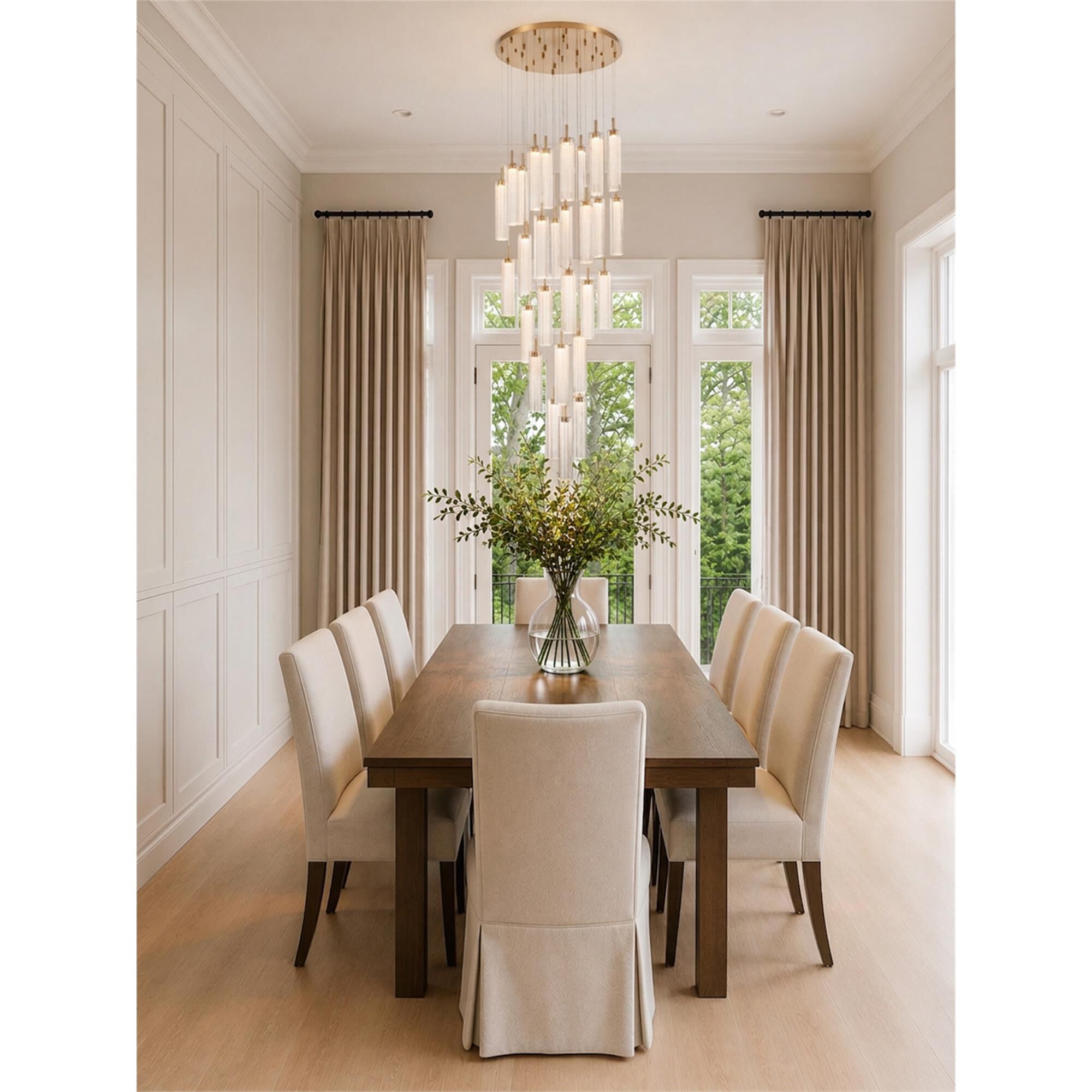 Addis 26 Inch Multi Light Pendant,