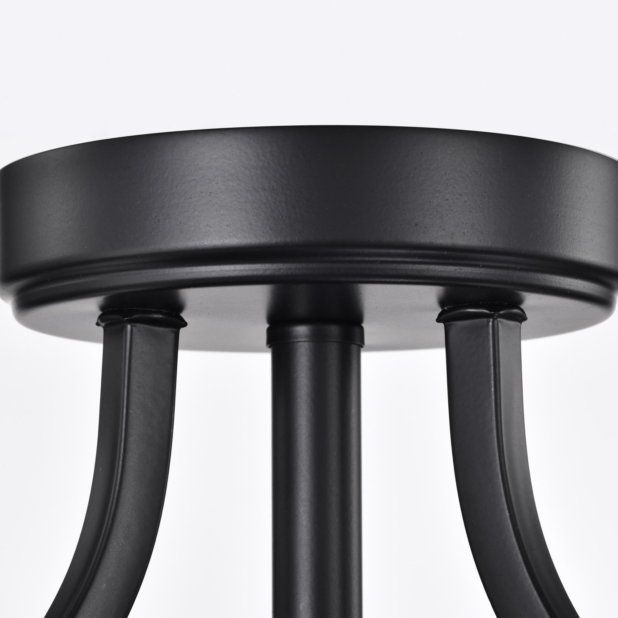 Krys 17 Inch 3 Light Semi Flush Mount by Nuvo Lighting