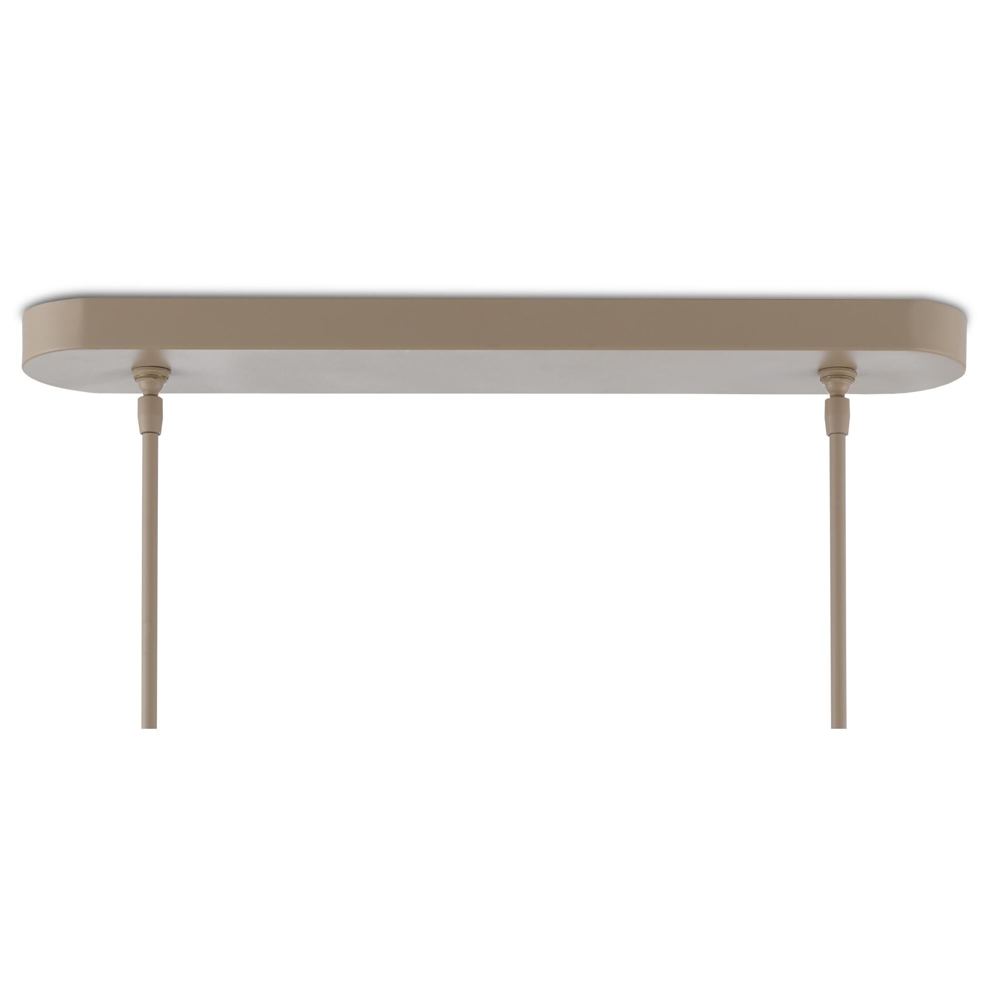 Mereworth 42 Inch 5 Light Linear Suspension Light by Currey and Company