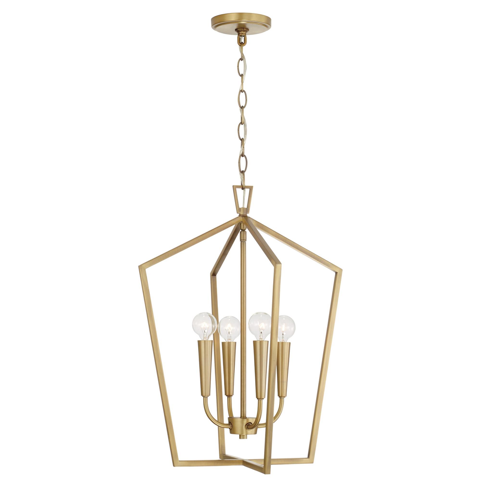 Shown in Aged Brass finish
